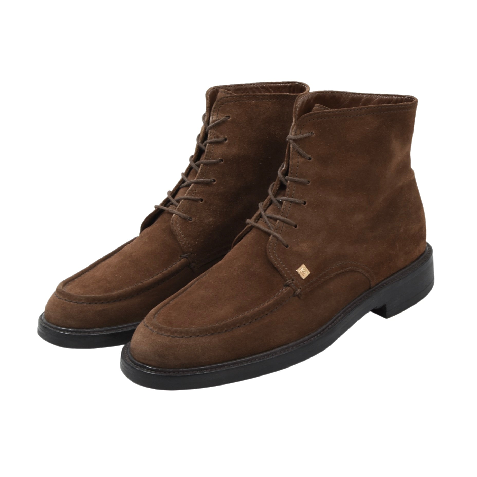 Vintage Gianni Versace Suede Boots - Brown – Leot James