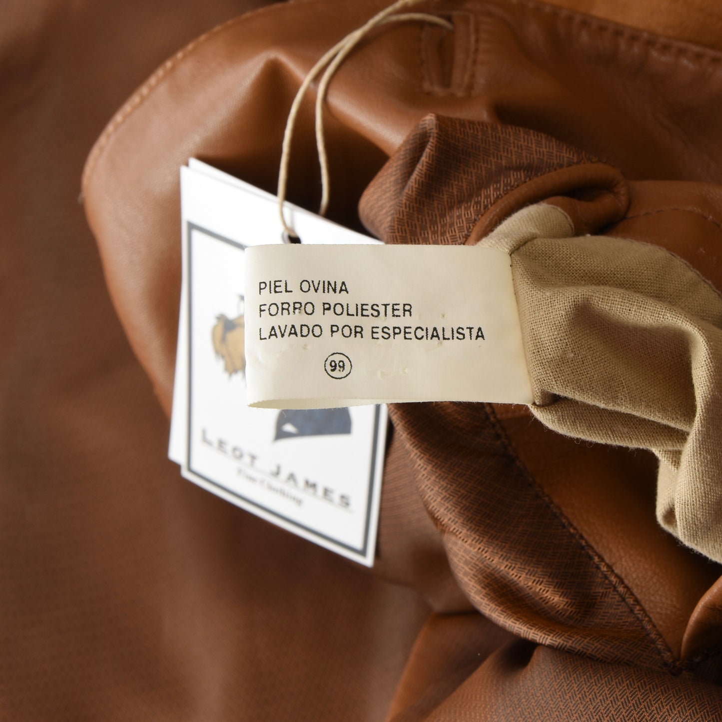 Serra by Torras Suede Sheepskin Jacket Size 60 - Brown