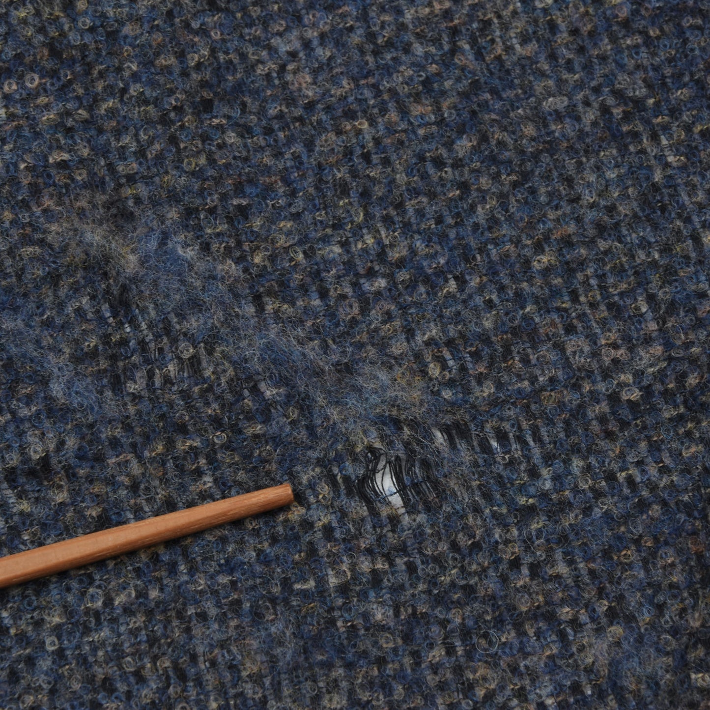 Boglioli Wool Blend Scarf Length 179cm