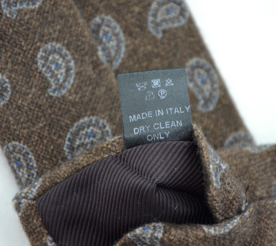 Pure Cashmere Tie by Cornleliani - Paisley