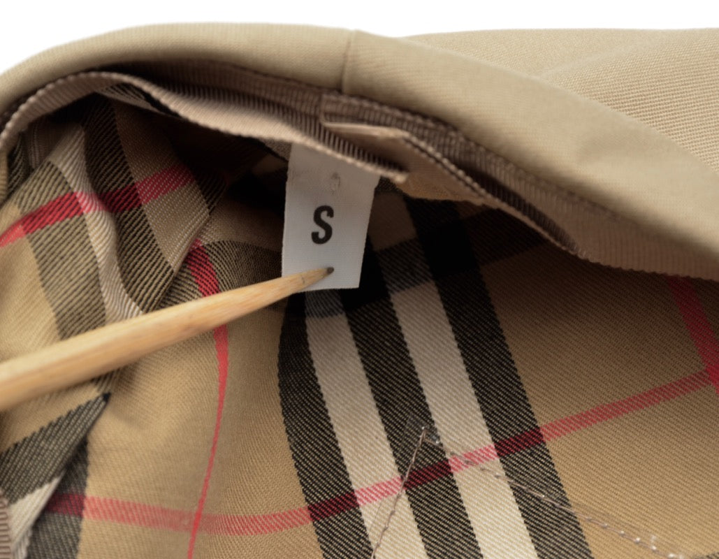 Vintage Burberrys Flatcap Hut Größe S - Hellbraun