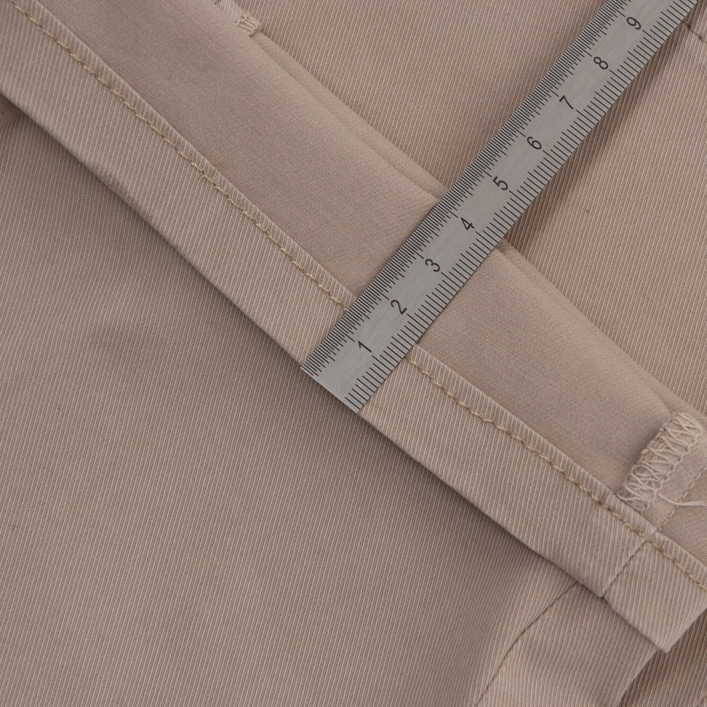 LBM 1911 Tailored Cotton Pants Size 50 - Beige/Khaki