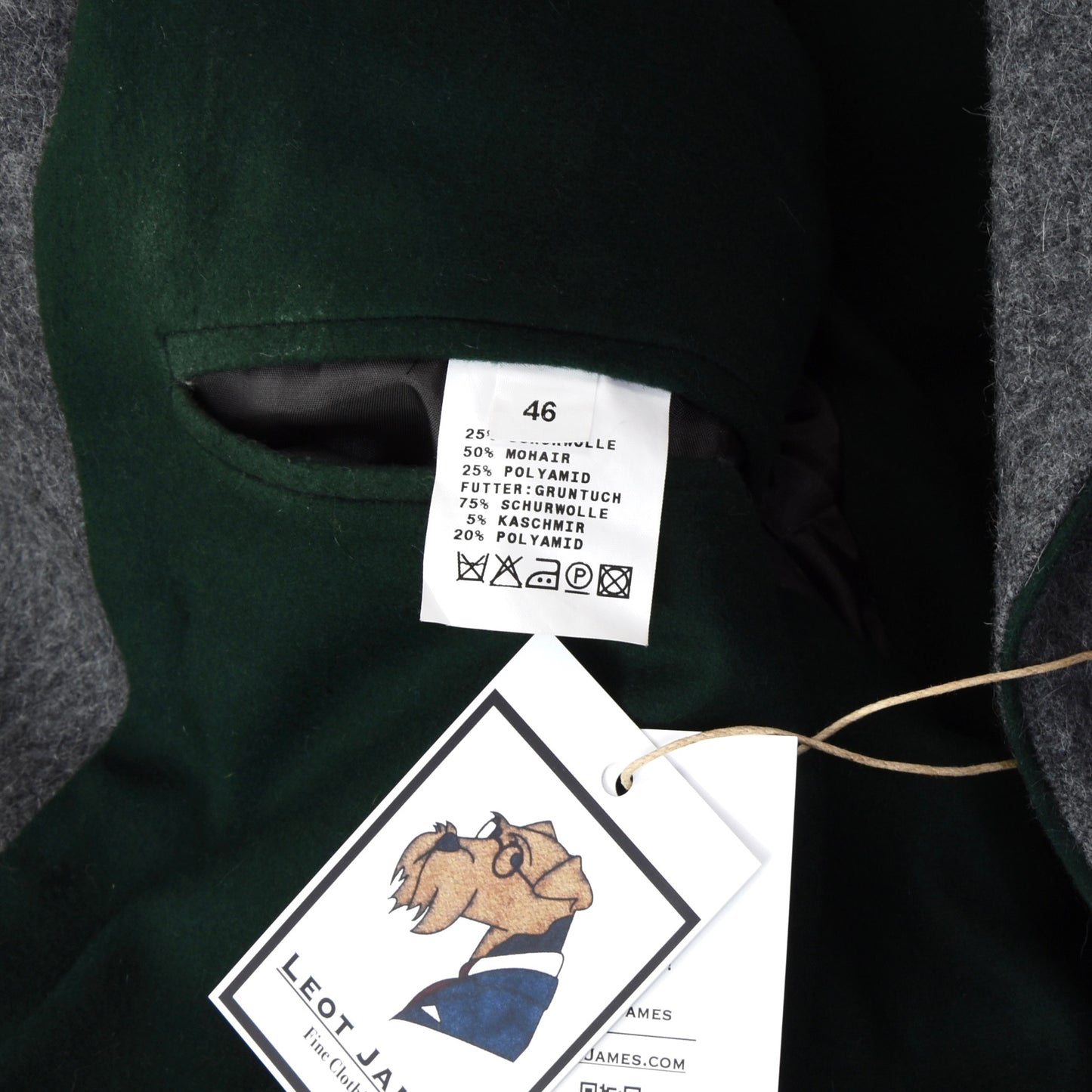 Apennin Loden Schladminger Coat Size 46 - Grey