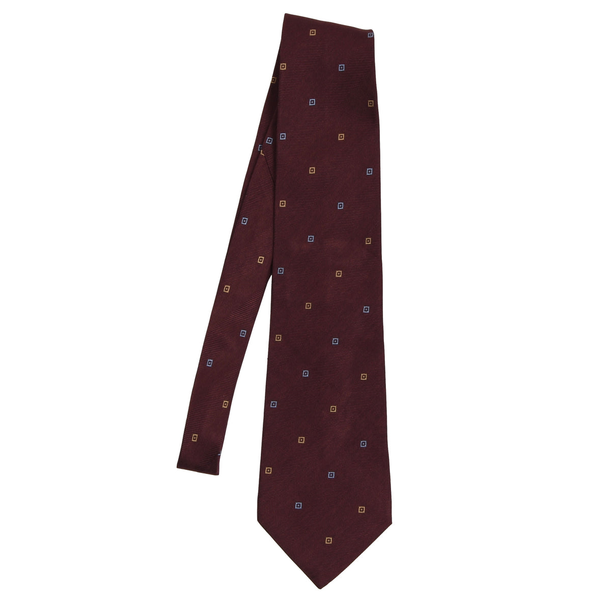 Etro Milano Seidenkrawatte - Burgund