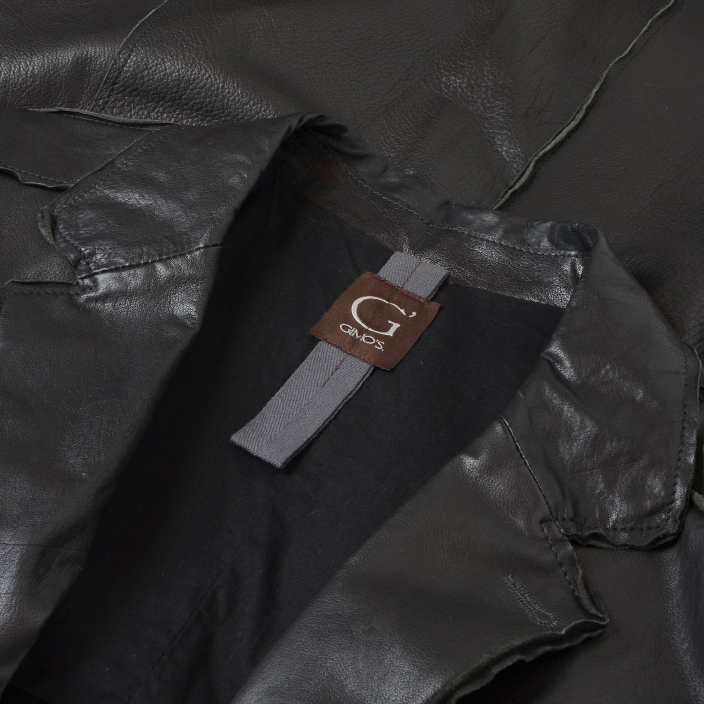 Gimos Lederjacke Größe 56 - Schwarz