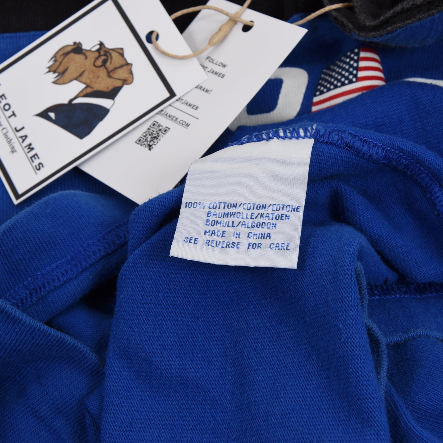 Polo Sport Spellout Rugby Shirt Size M - Blue