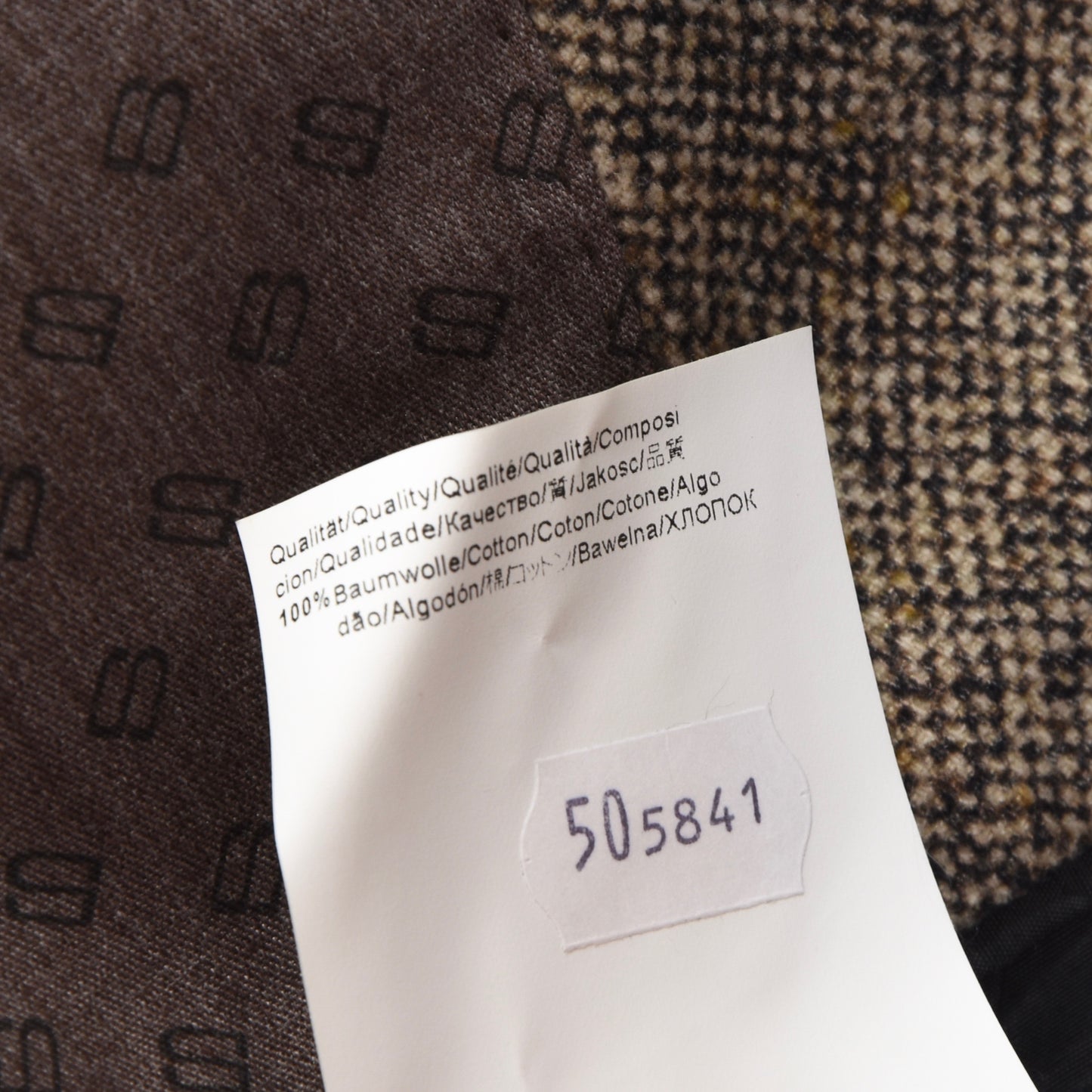 Hugo Boss Selection Safari Jacket Size 50 - Tan/Brown