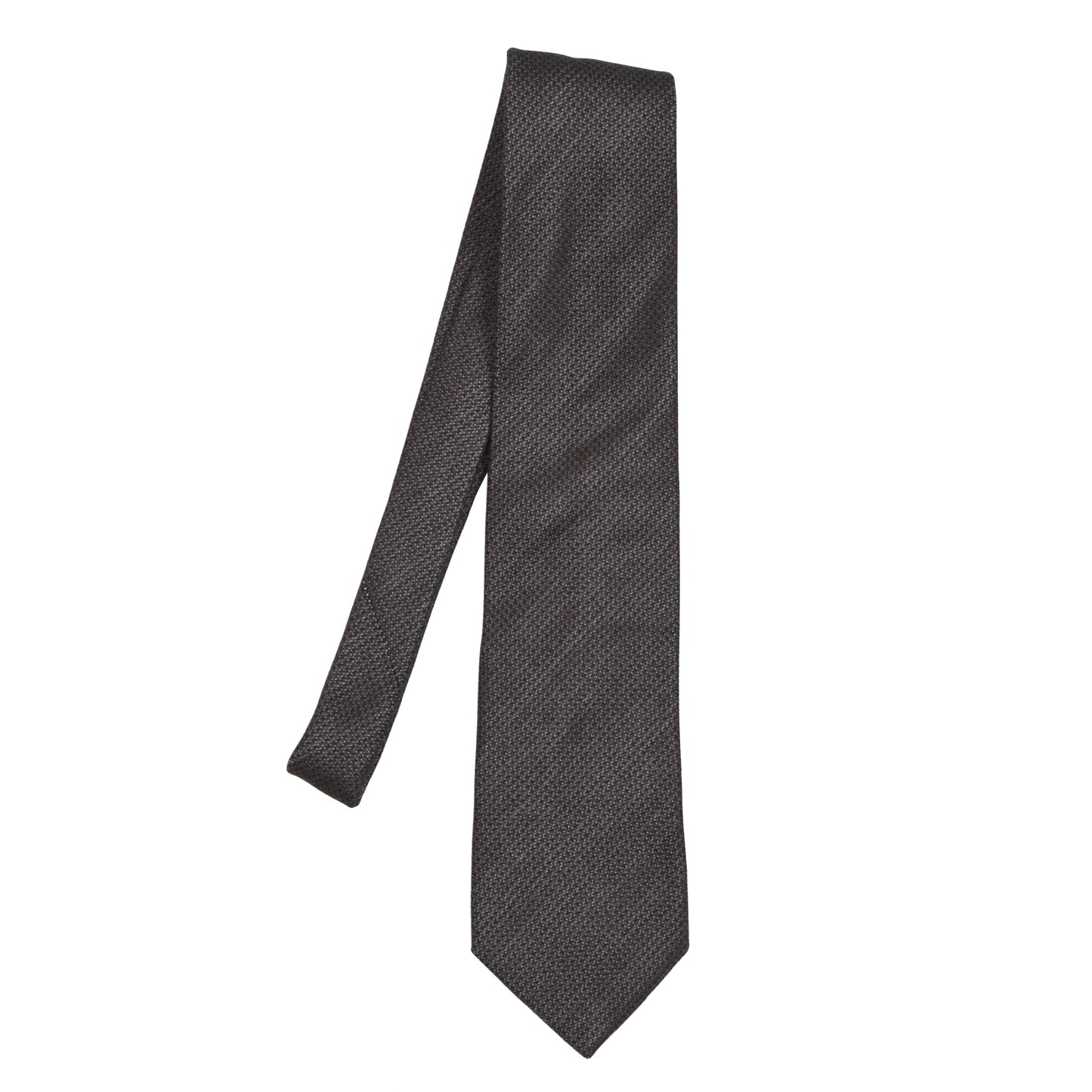 Canali Silk Tie - Grey/Brown