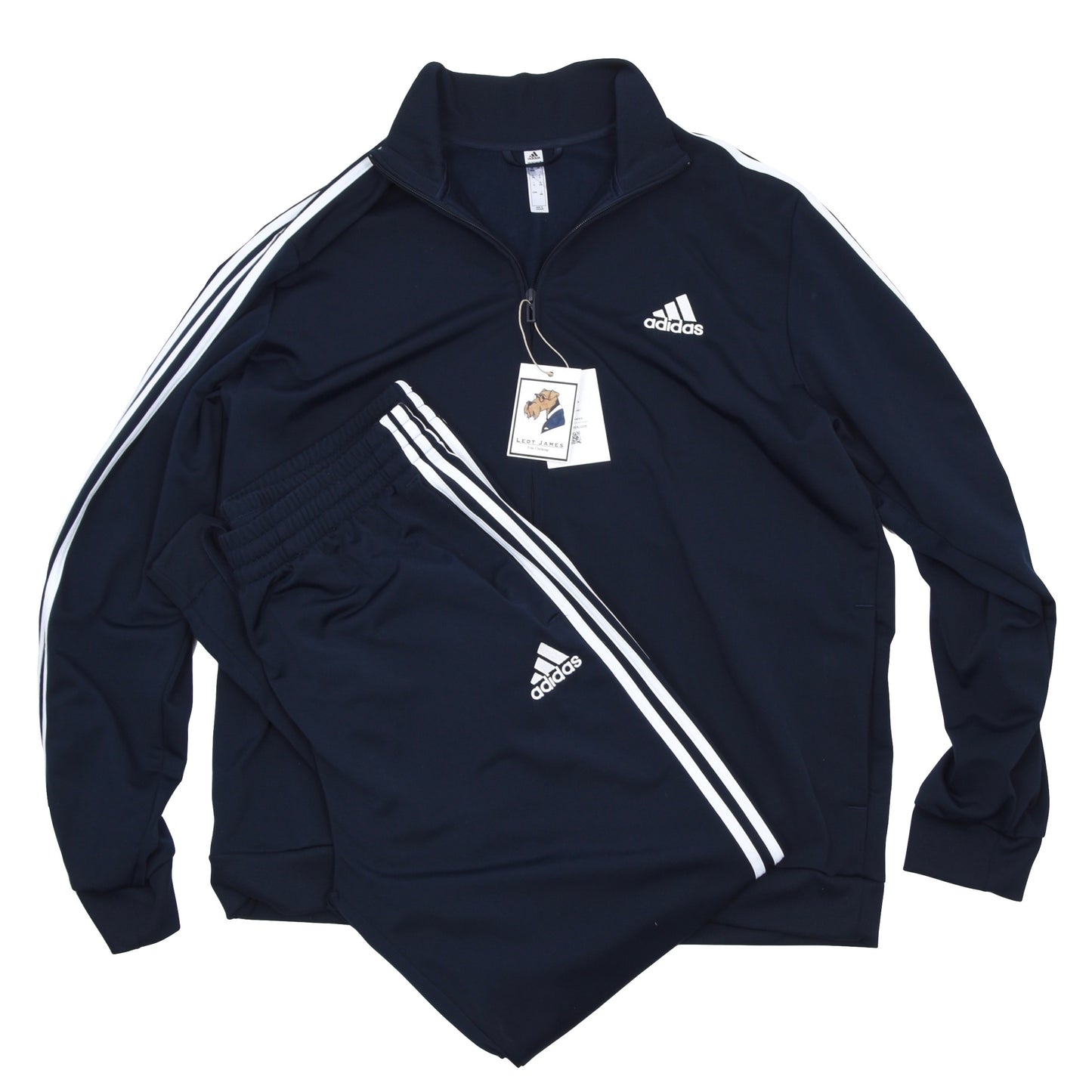 Adidas Track Suit Size D11 - Navy Blue