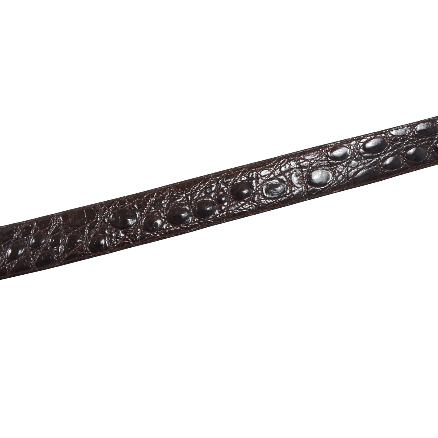 Krokodilgürtel - Braun