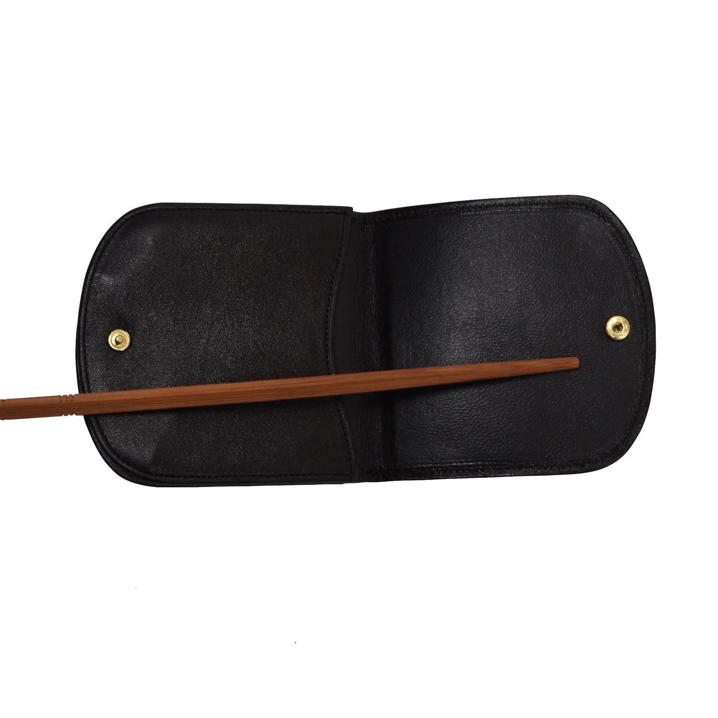 Apollo Kangaroo Leather Wallet & Coin Purse - Black