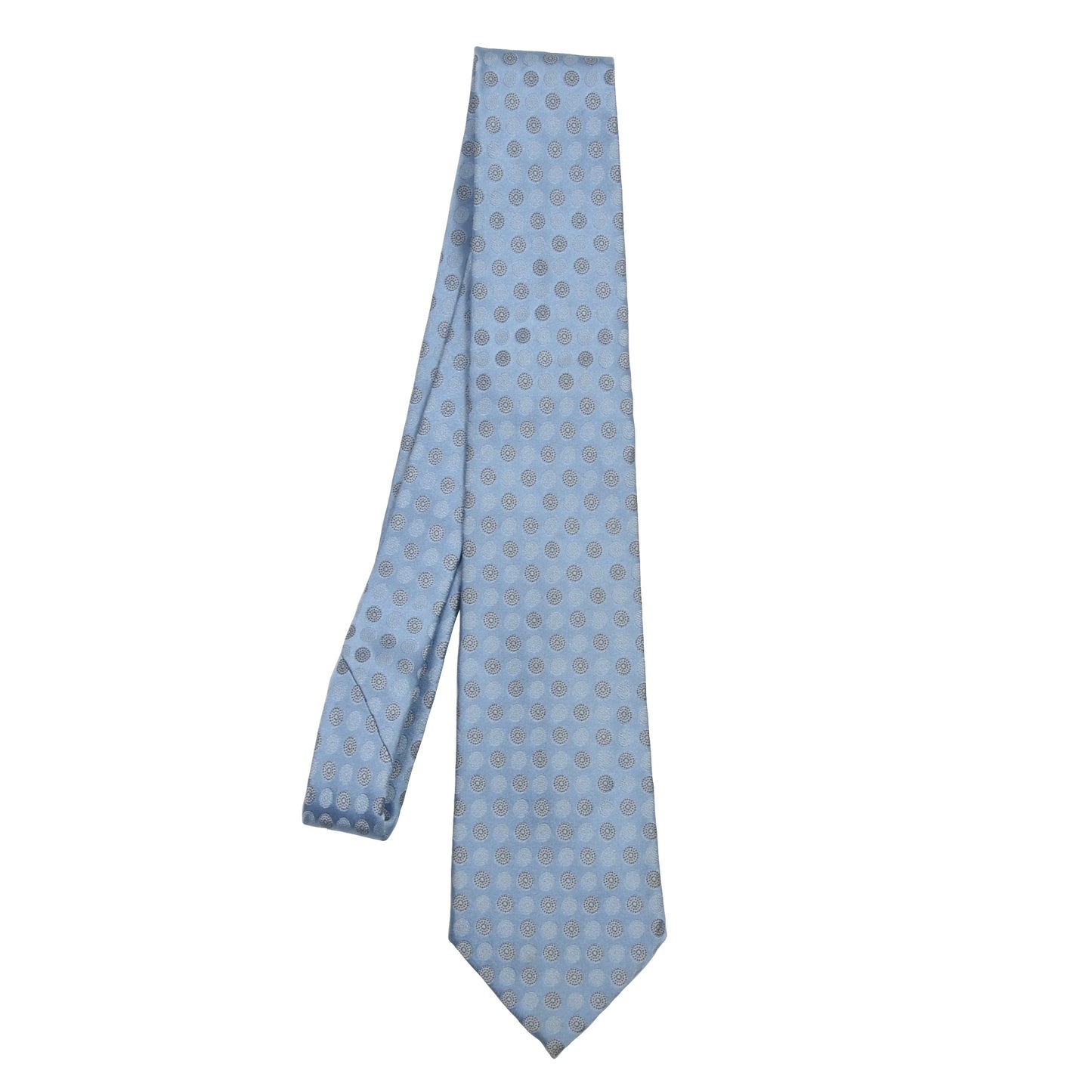 Ermenegildo Zegna Silk Tie - Blue Dots