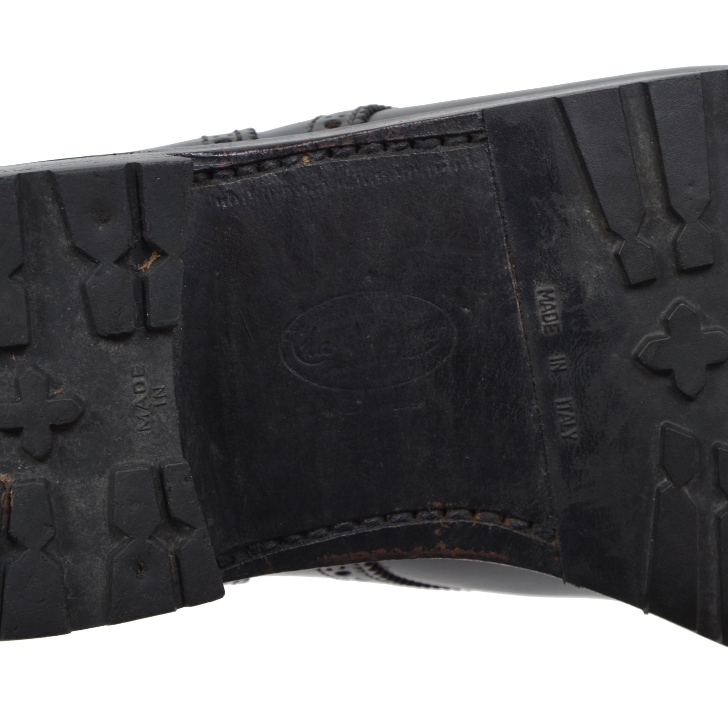 Alt Wien x Crockett & Jones Shell Cordovan Shoes Size 8 E - Black