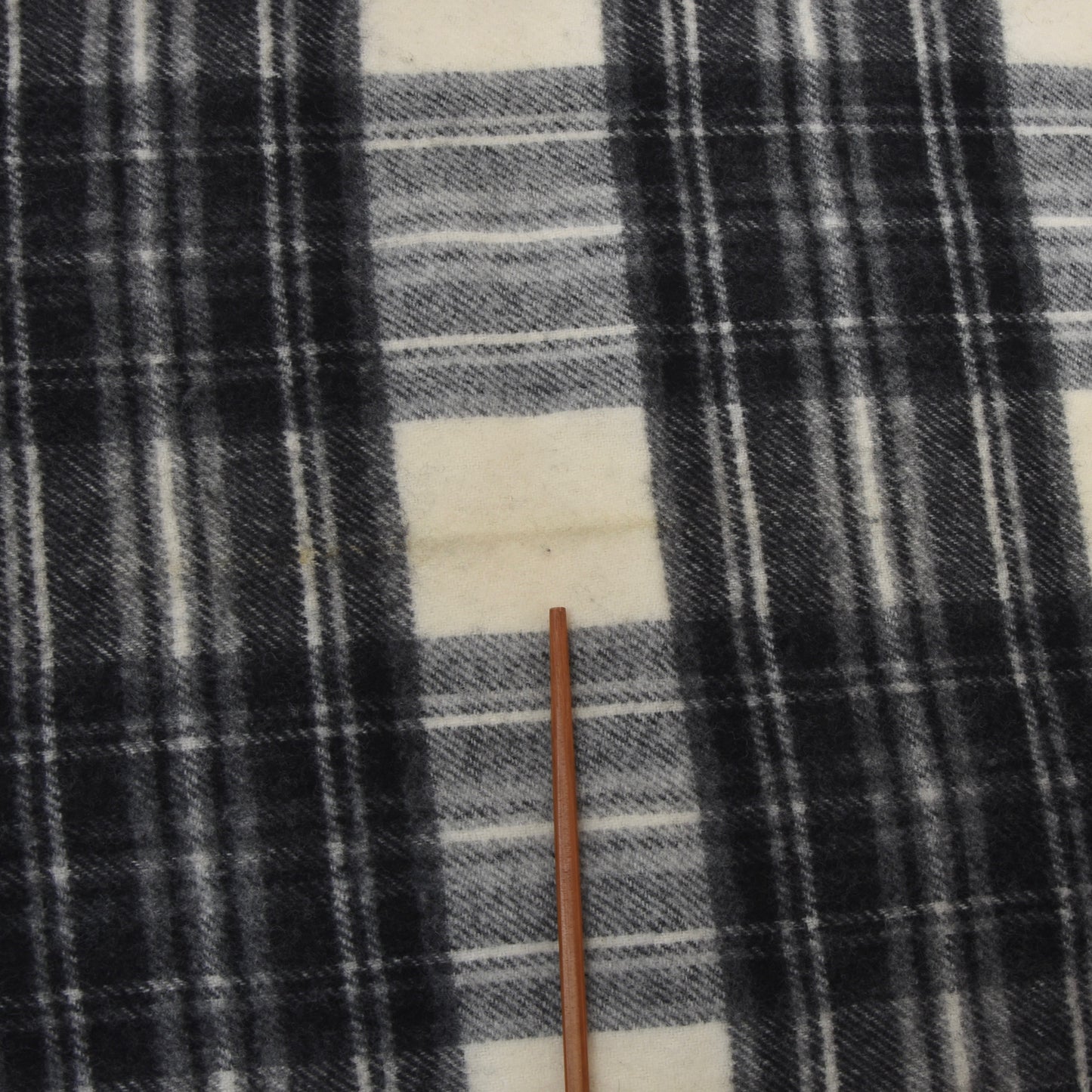 Pringle of Scotland Wool Scarf - Black & White Plaid