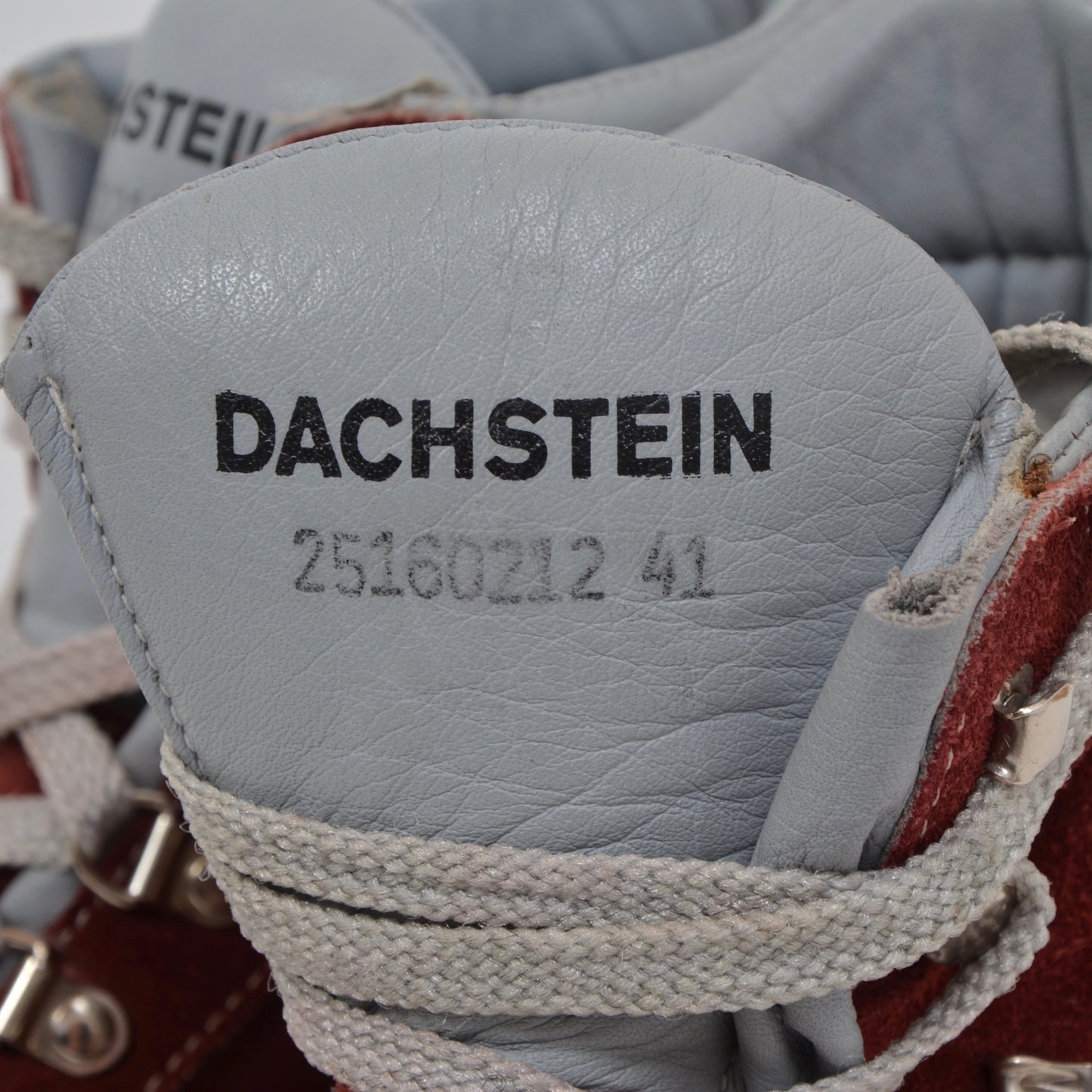 Dachstein Leather & Suede Boots Size 41 - Burgundy