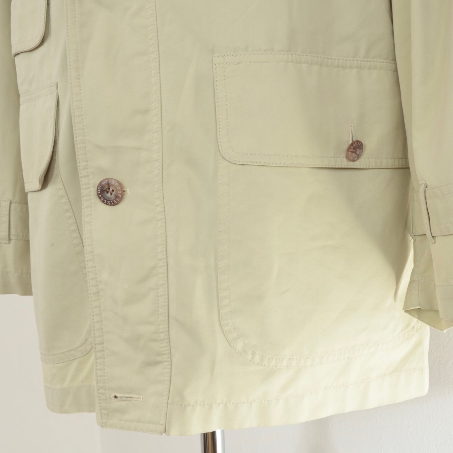Brooksfield The Balmoral Jacke Größe 50 - Beige