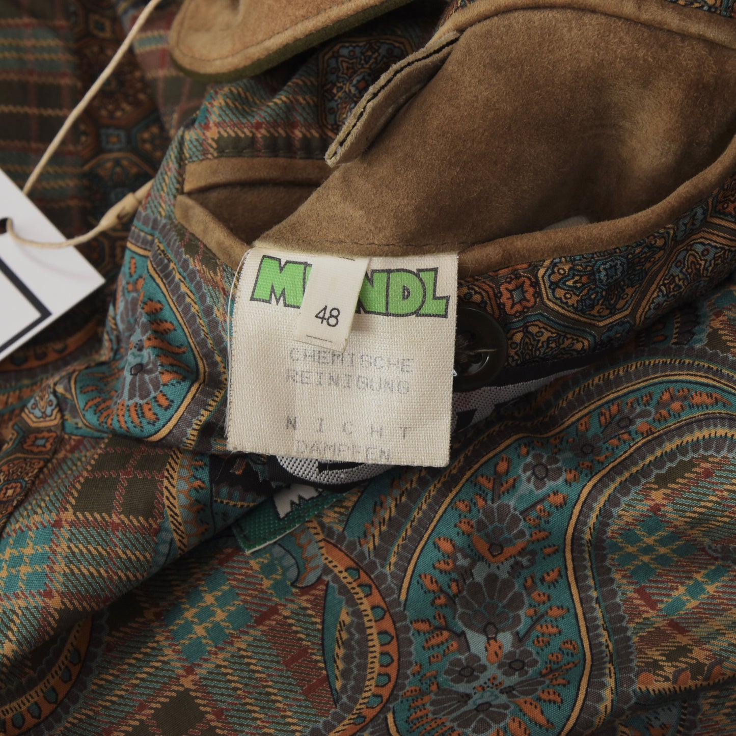 Meindl Echtleder Janker/Jacke Größe 48 - Braun