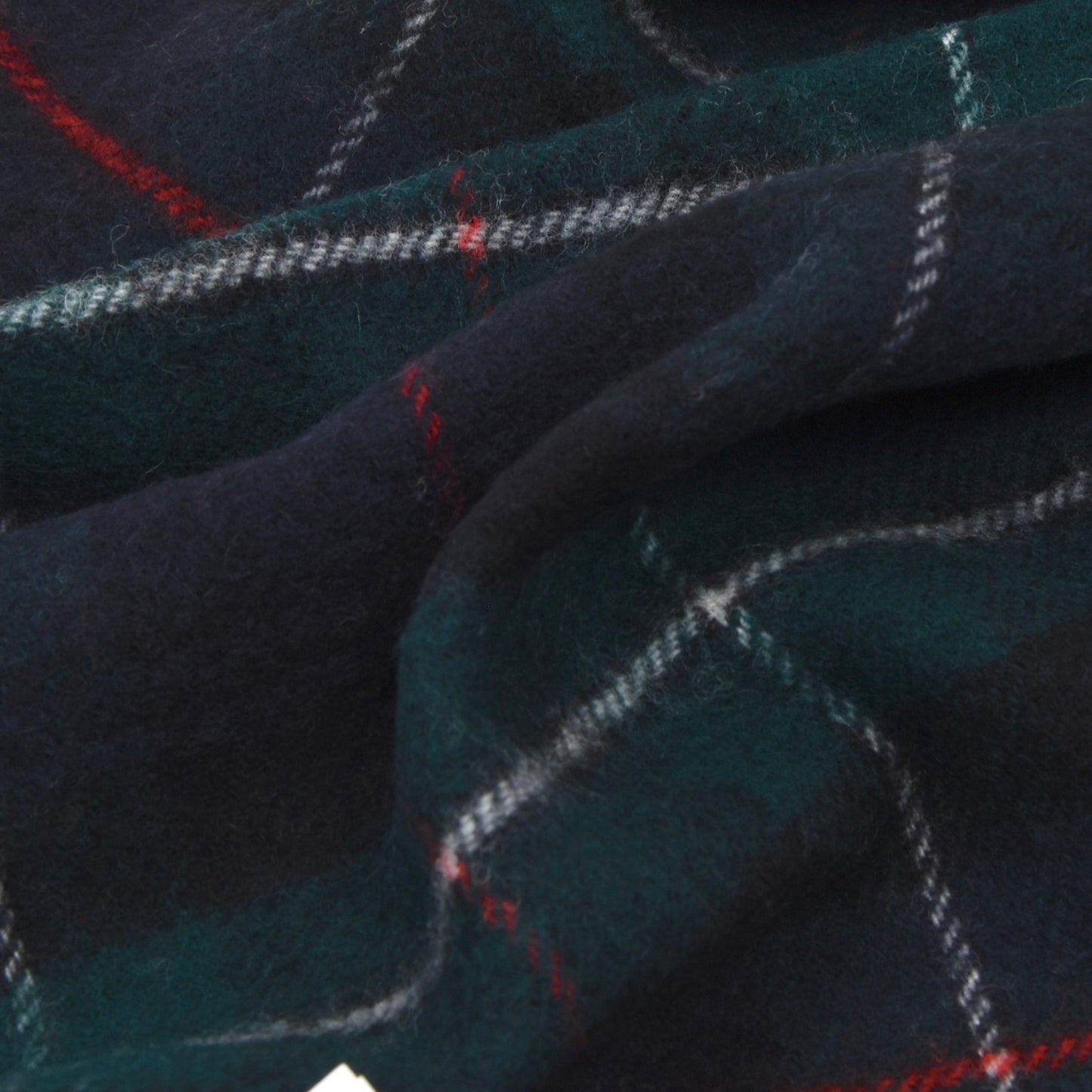 Johnstons of Elgin Wool Scarf ca. 164cm - Plaid/Tartan