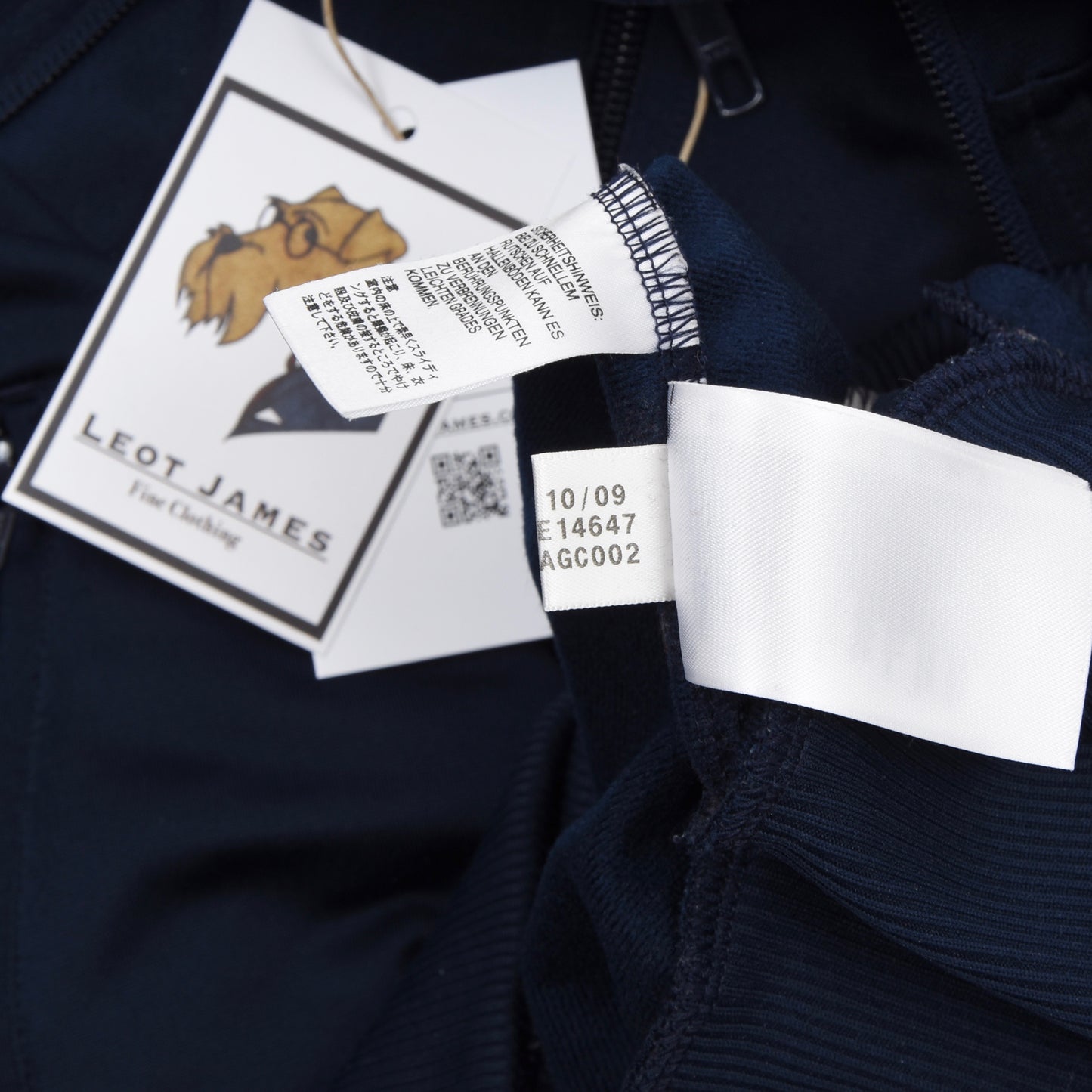 Adidas Firebird Trainingsjacke Größe L - Marineblau