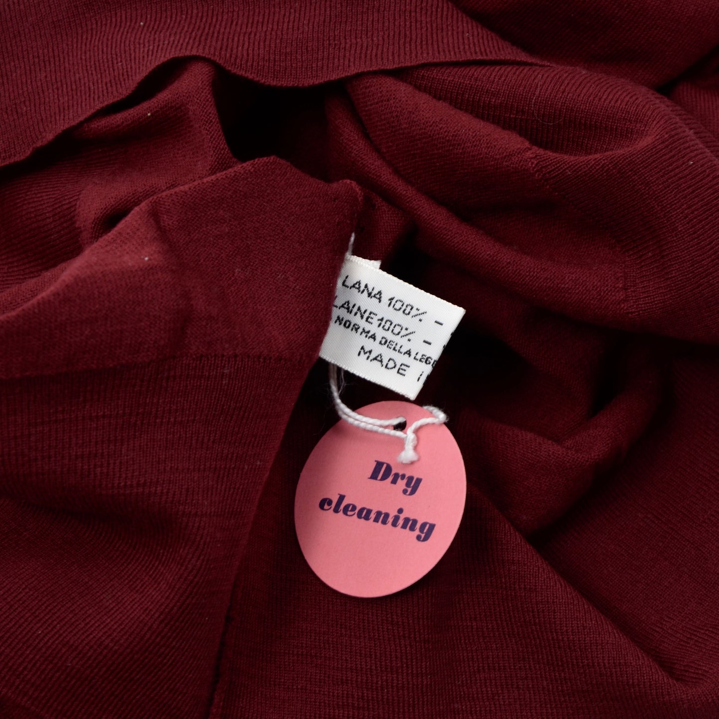 Knize Wien Pullover Weste Größe 44 - Burgund