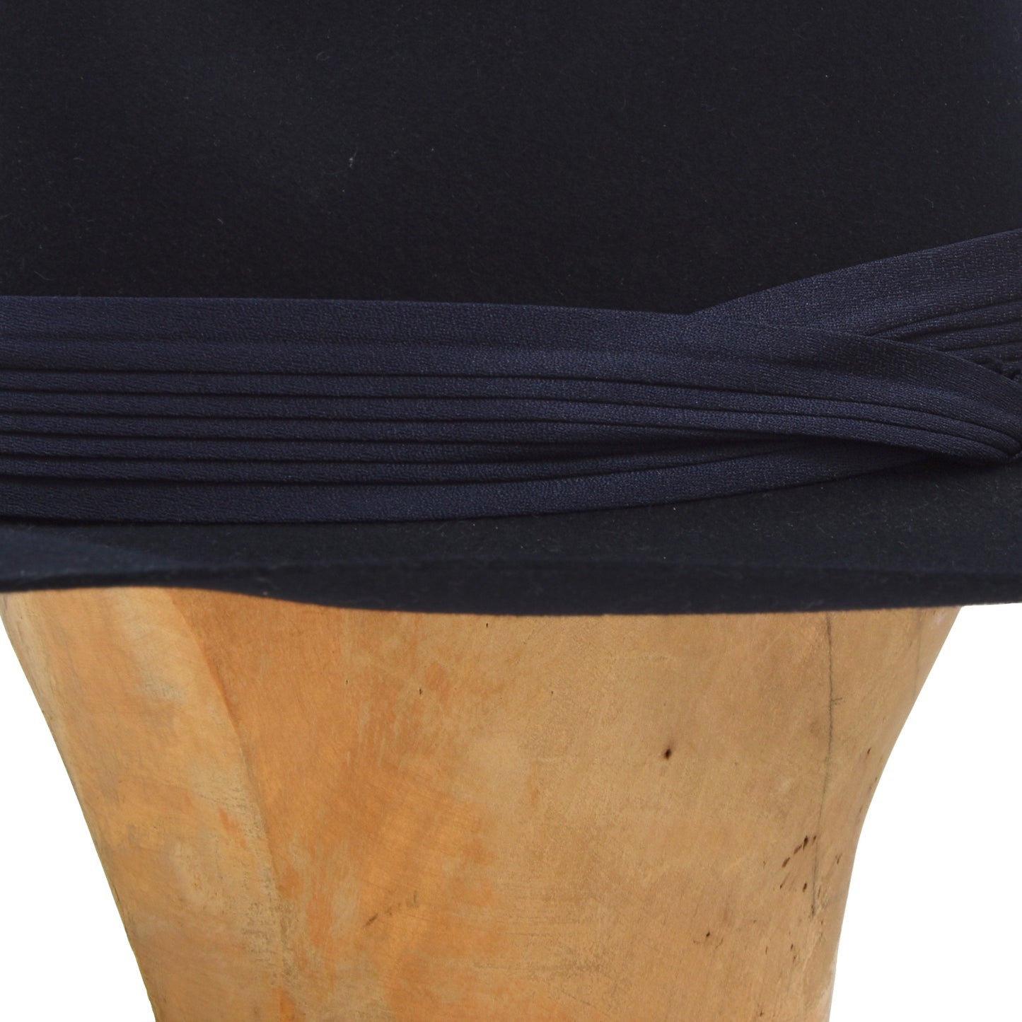 Borsalino Rainproof Line Felt Hat 7.5cm Brim Size 58 - Navy Blue