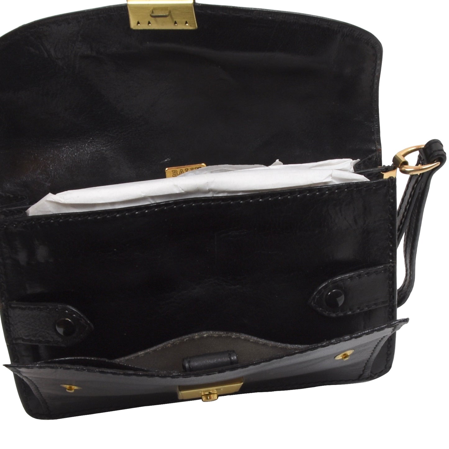 Bally Leather Travel Organizer - Black