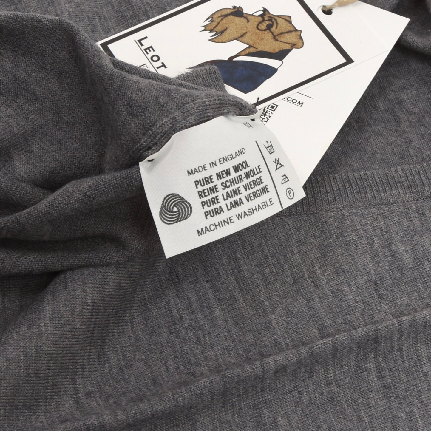 Coxmoore of England Pullover Weste Größe XL – Heather Grey