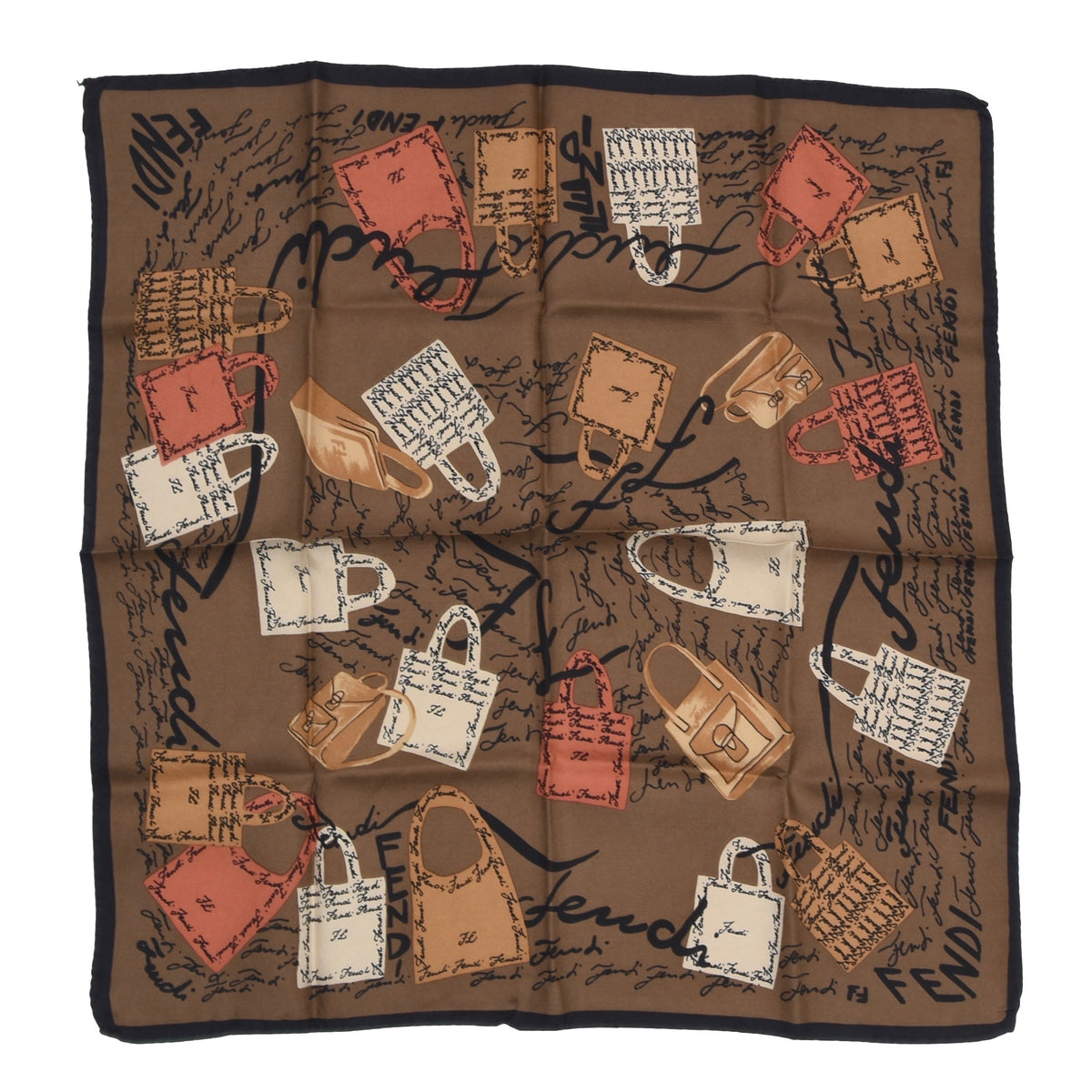 Louis Vuitton Carre Trunk Scarf Monogram Travel Bag Pattern 100