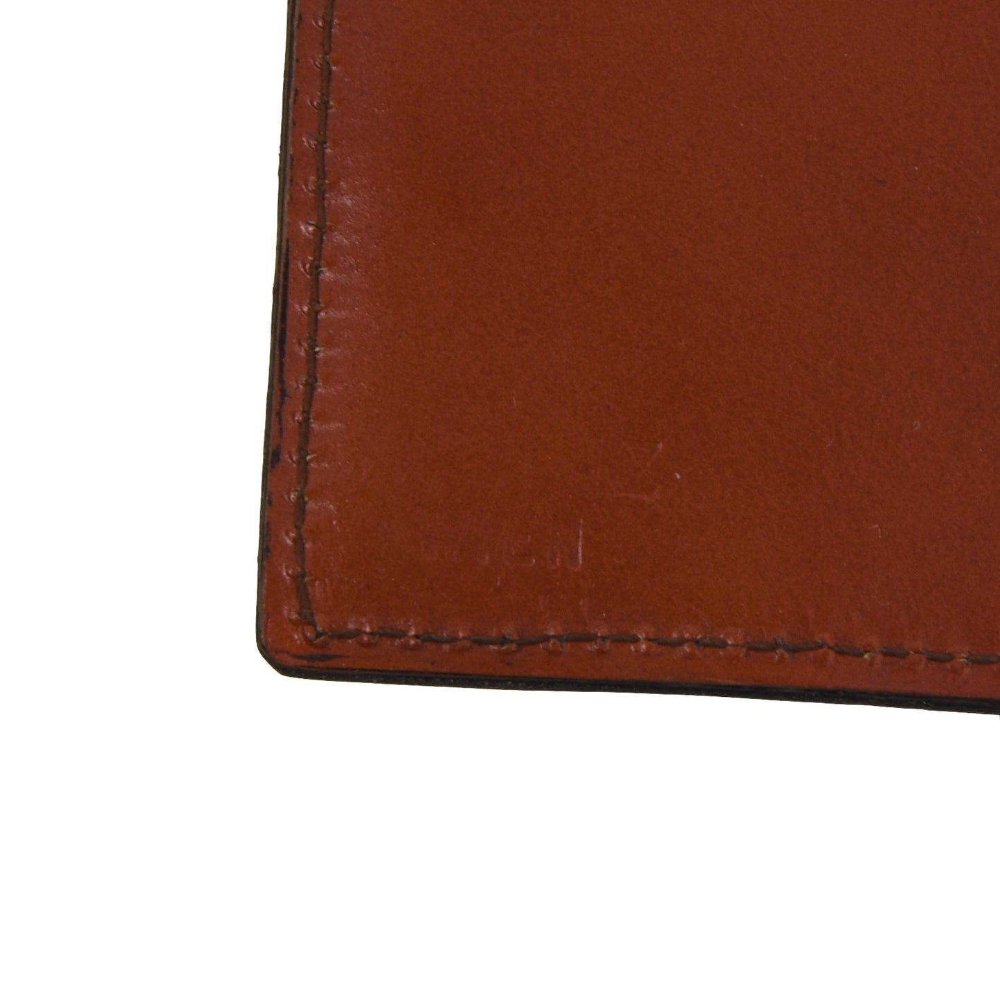 F. Schulz Wien Leather Travel Wallet/Organizer - Cognac-Brown