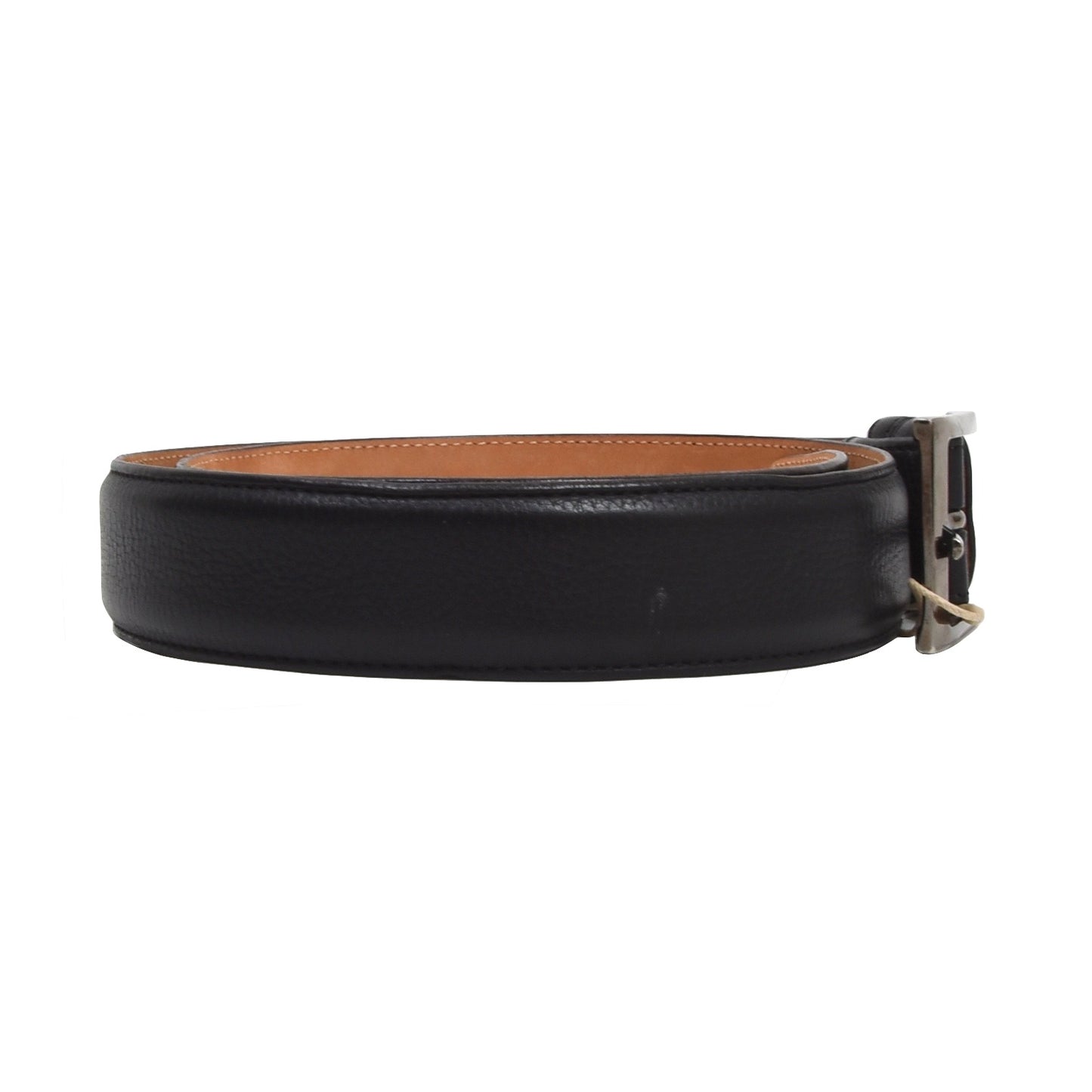 Don Gil Deerskin Leather Belt Size 100/85- Black