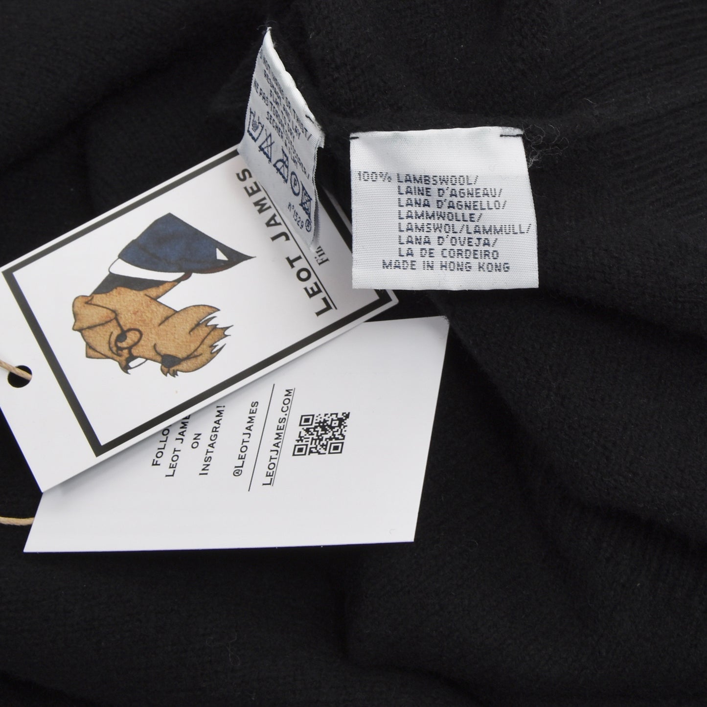 Polo Ralph Lauren Lambswool Sweater Size L - Black