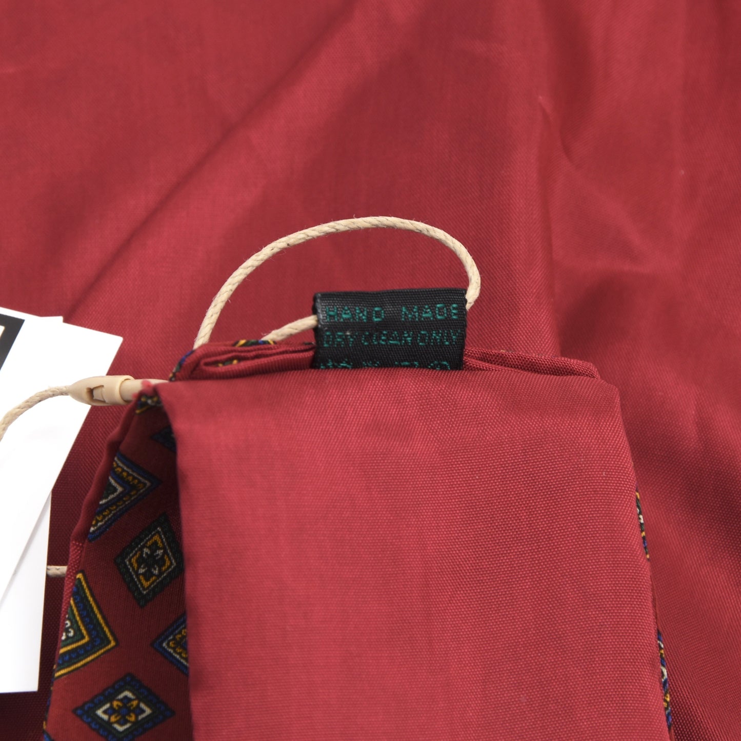 Anonyme Ascot/Cravatte-Krawatte aus Seide - Rot