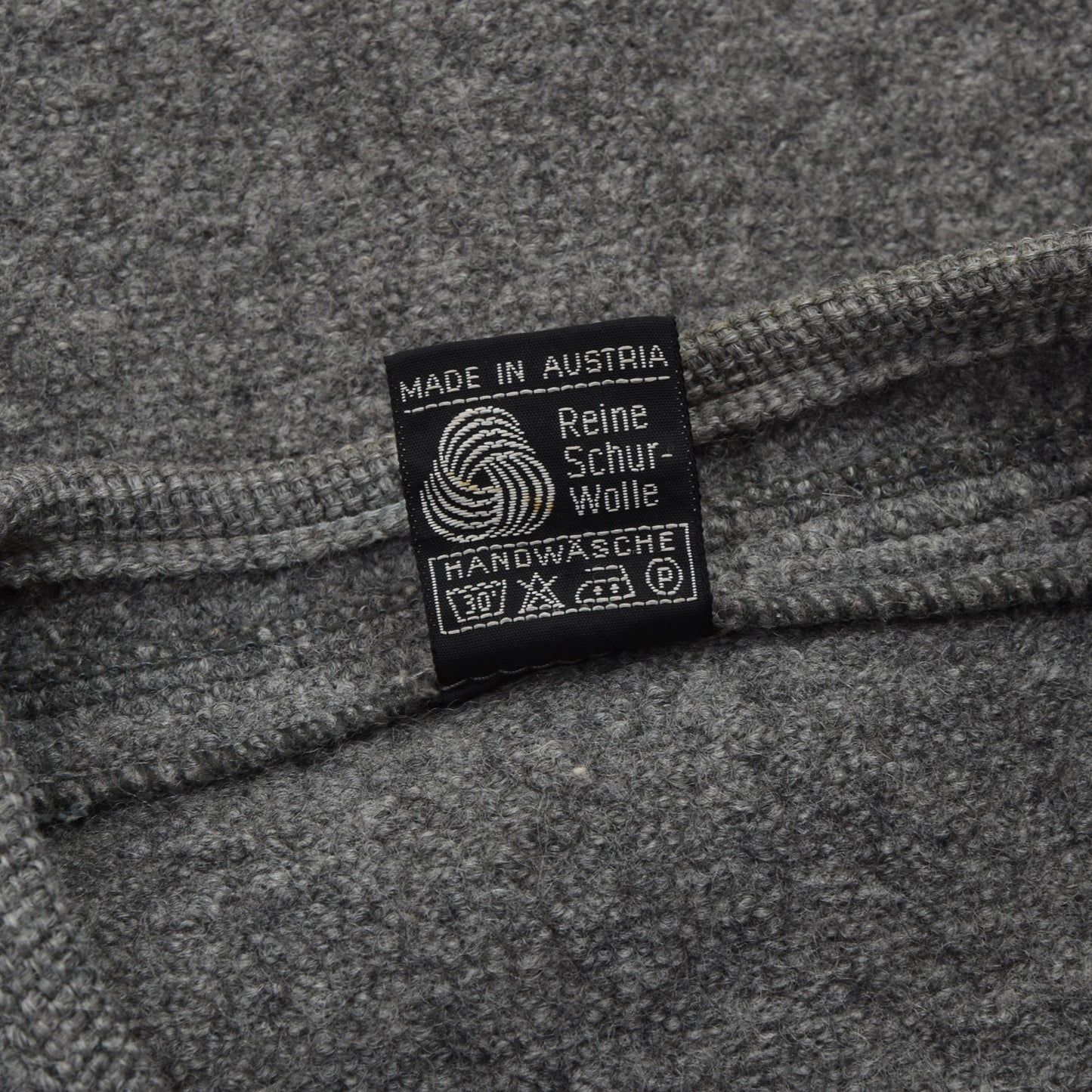 Giesswein Strickjacke/Strickjacke aus Walkwolle - Grau