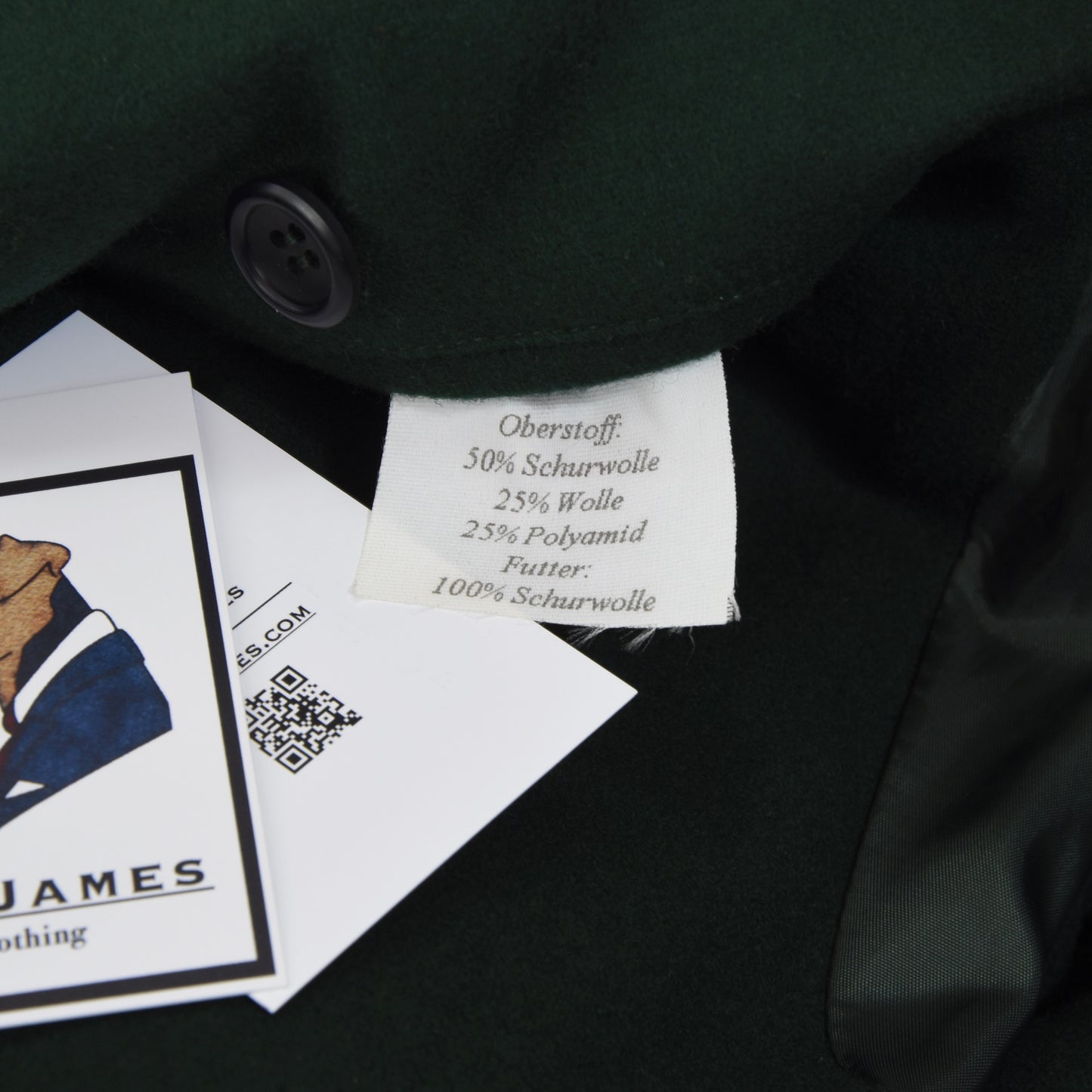 Trachten Hohen Salzburg Schladminger Coat Size 48 - Charcoal