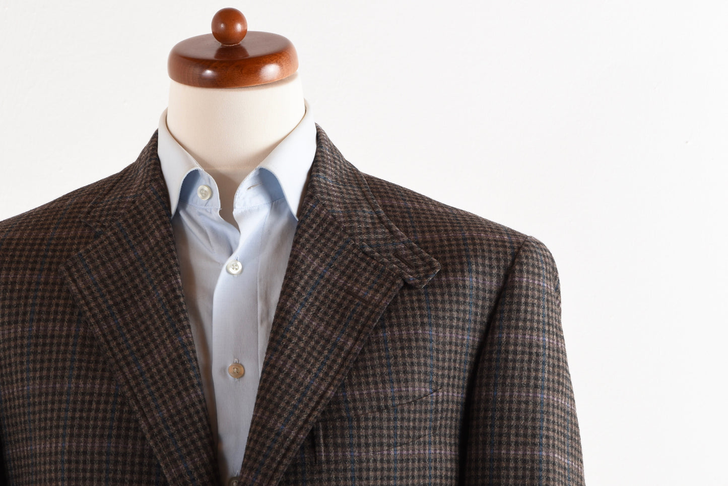 Etro Milano Wool-Cashmere Jacket Size 54 - Plaid