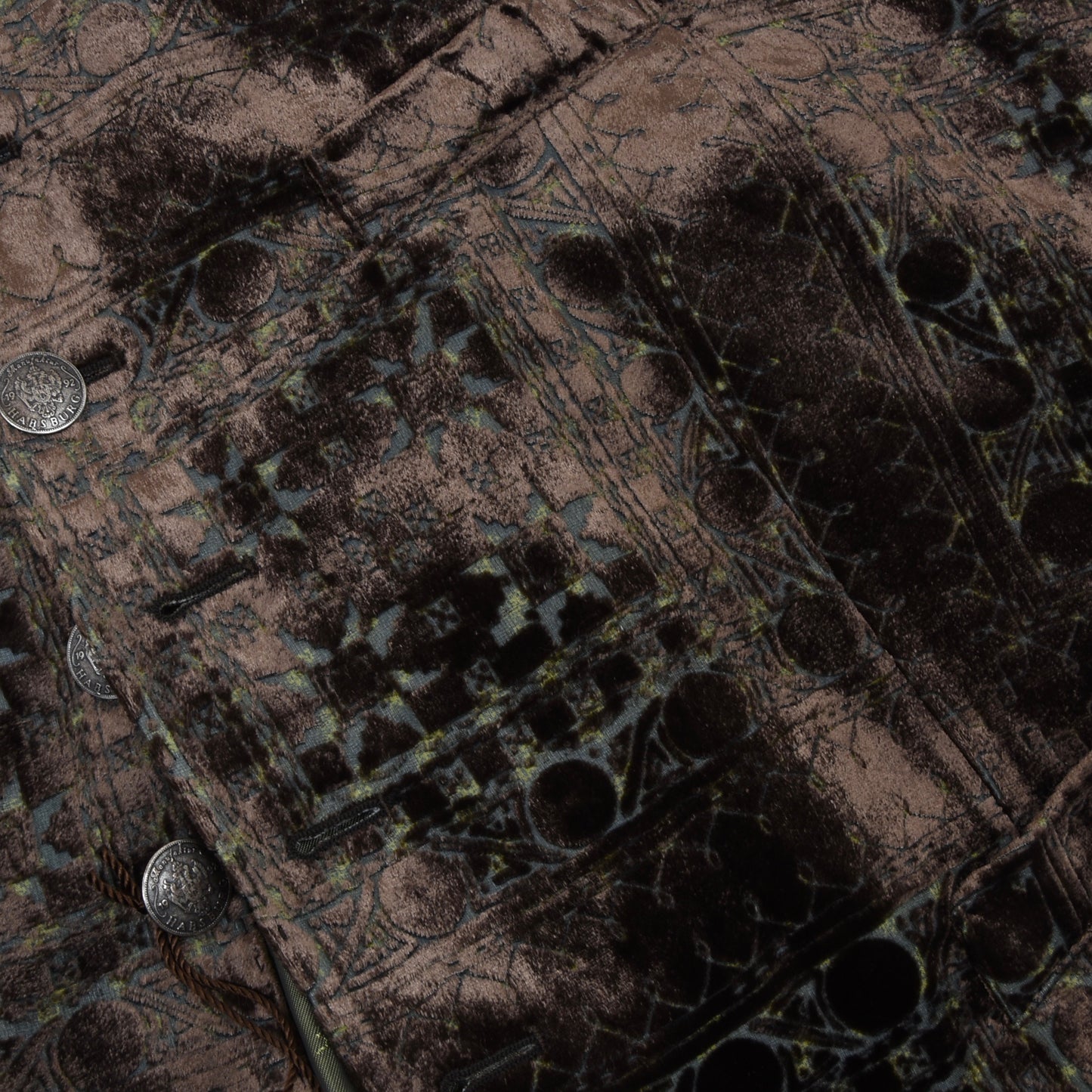 Kleidermanufaktur Habsburg Velvet Vest/Trachtenweste Size 56