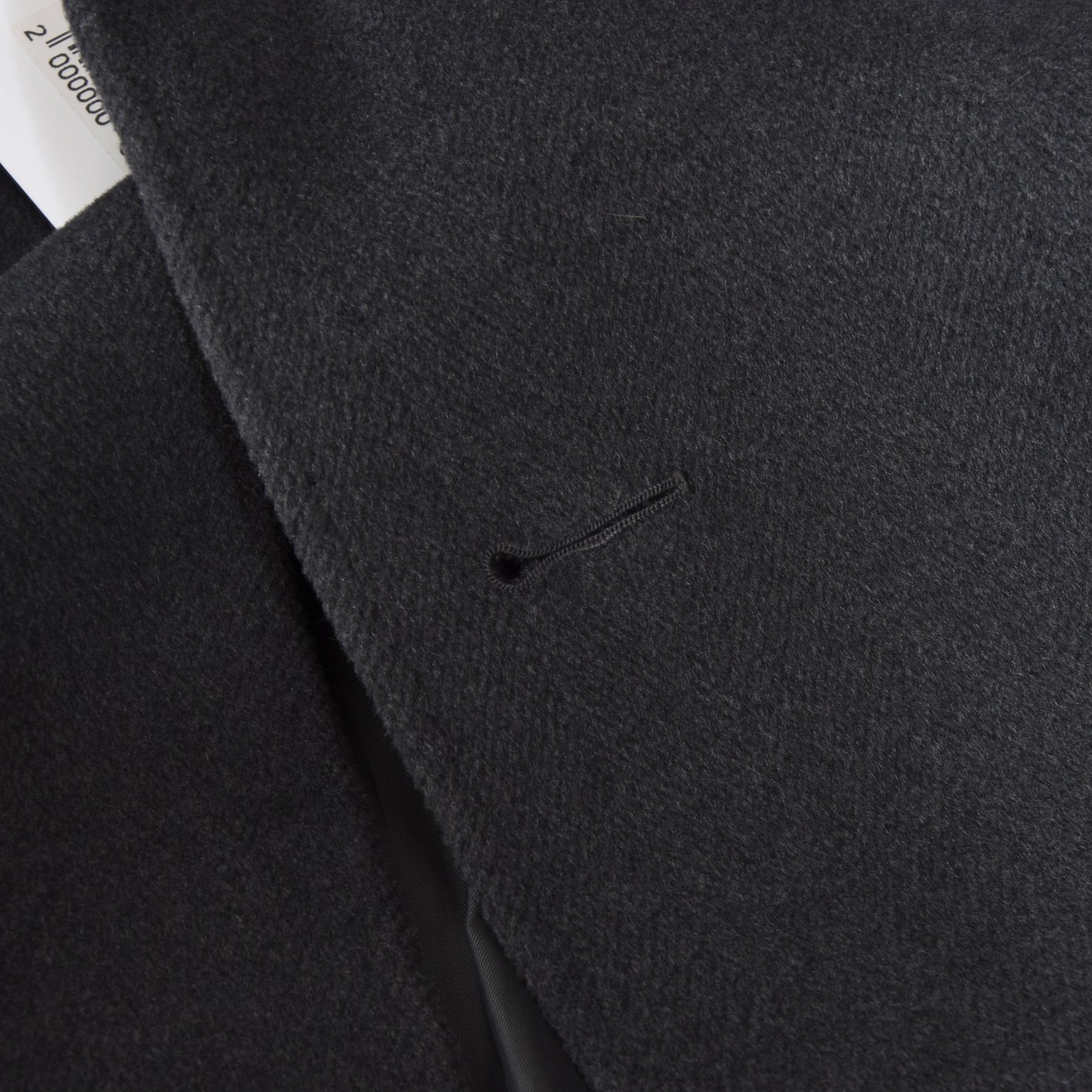 Vintage maßgeschneiderte Wollmantel - grau