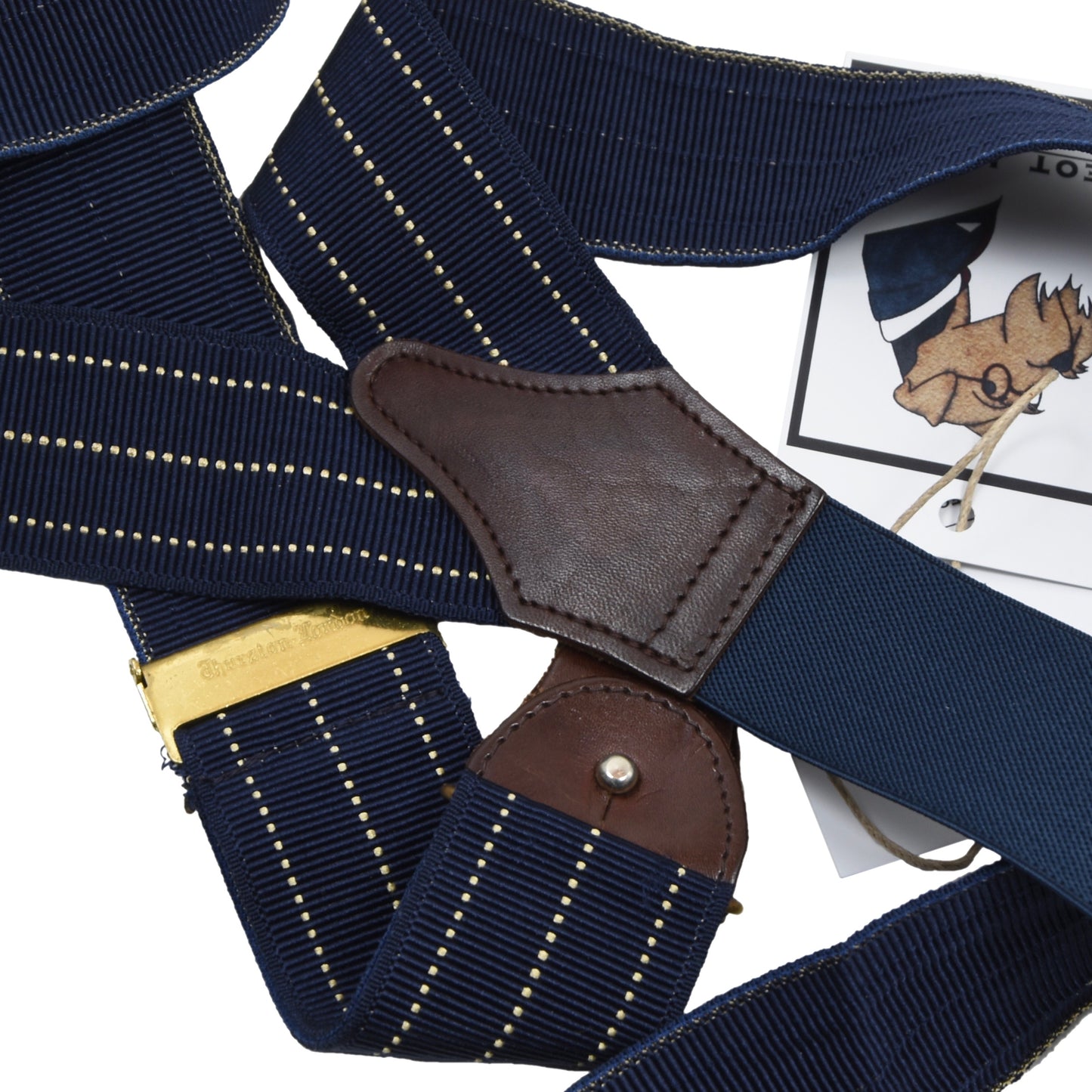 Albert Thurston Braces/Suspenders - Blue