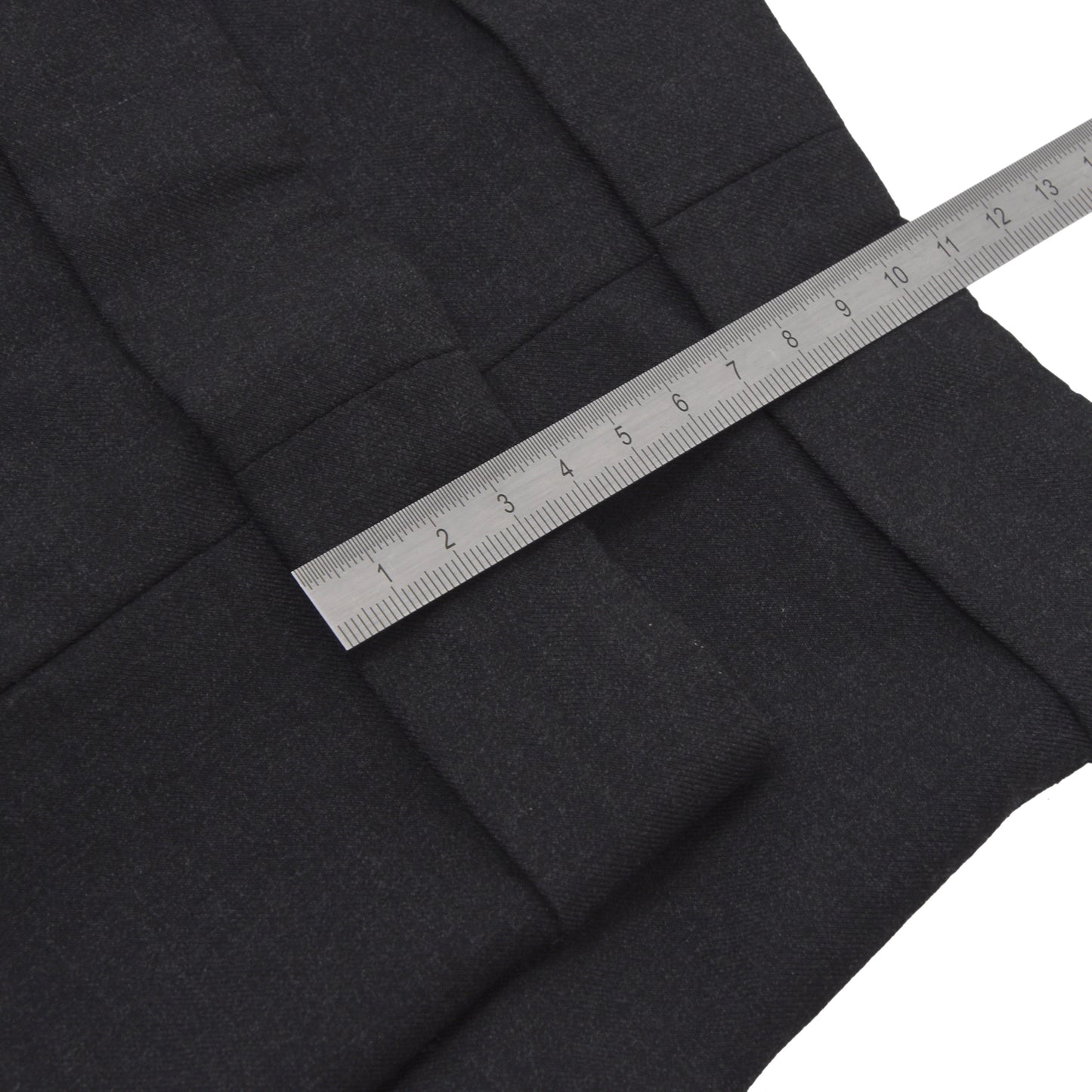 Brioni Wool Pants Size 56 - Charcoal