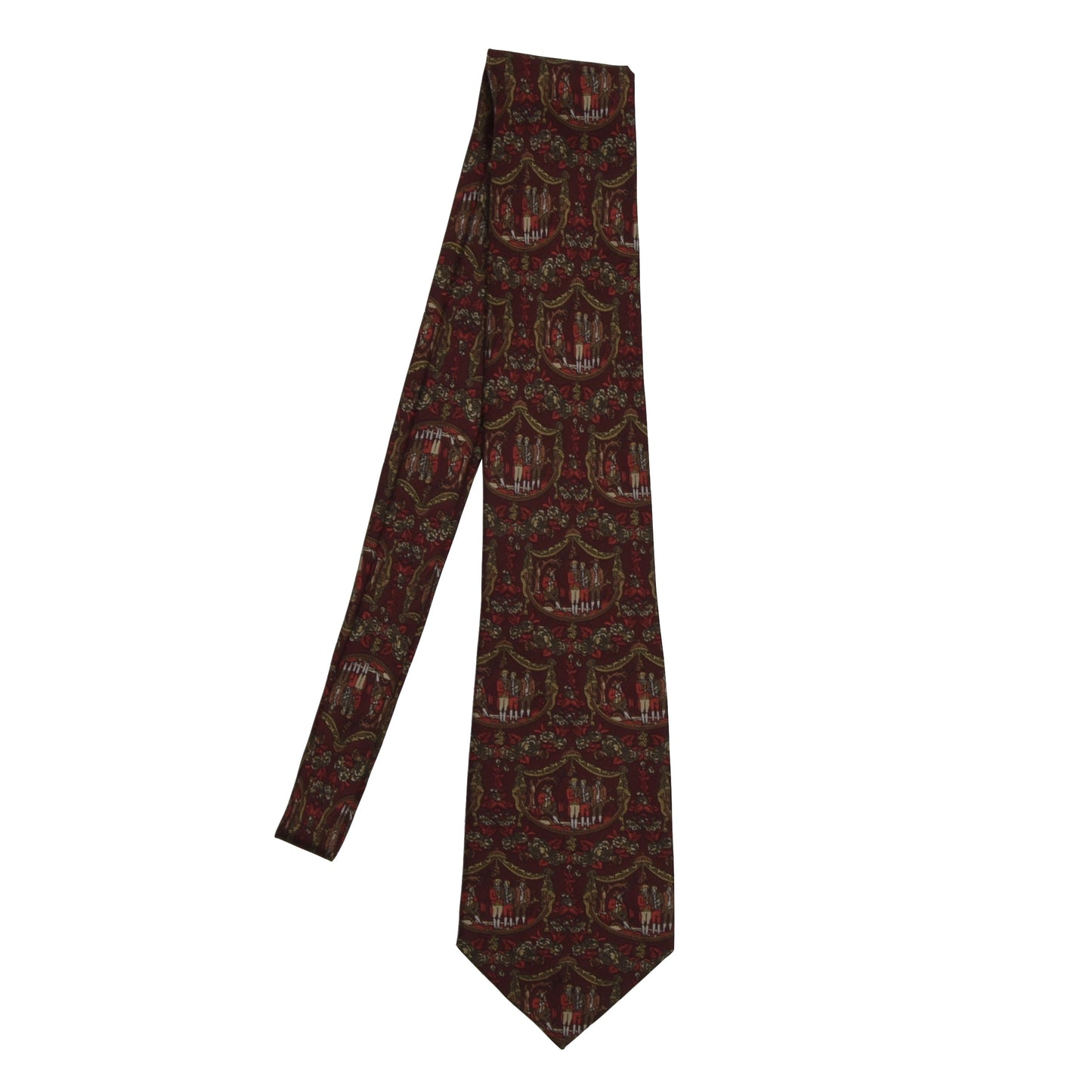 Salvatore Ferragamo Seidenkrawatte - Revolutionär