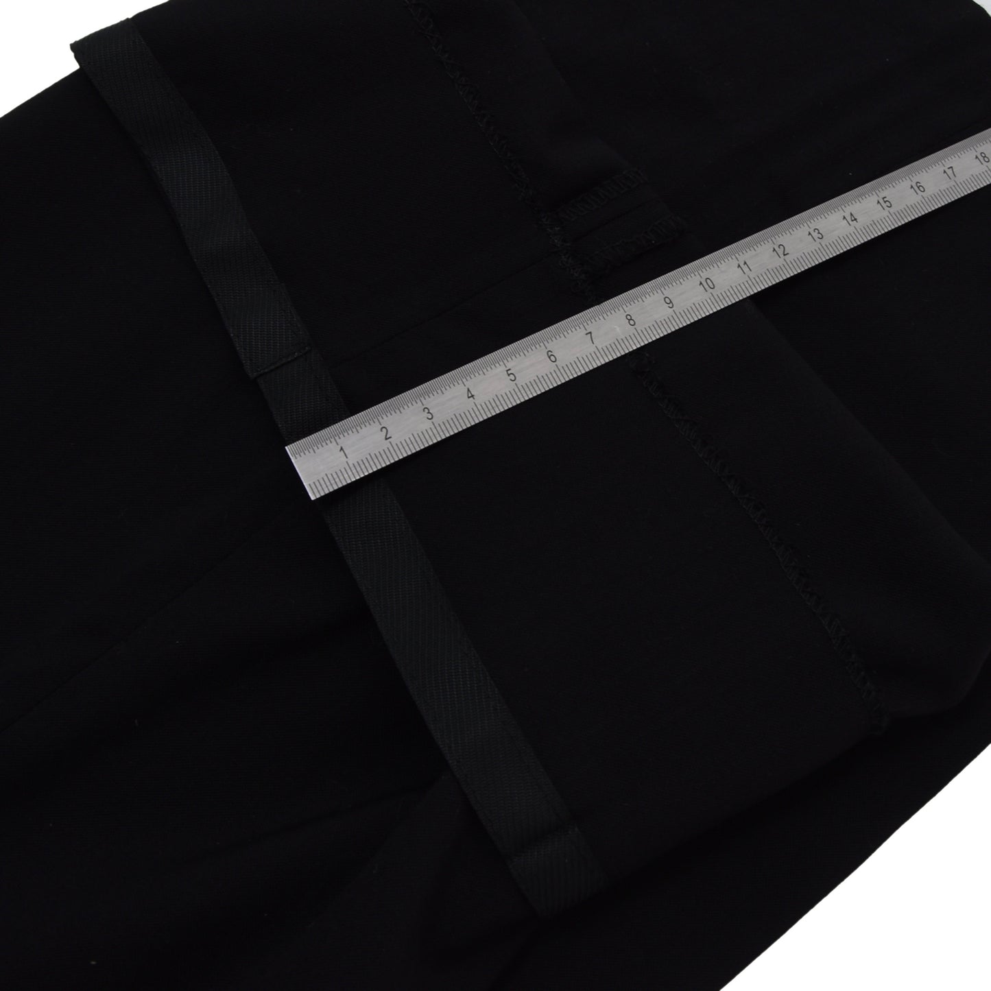 Brioni Wollhose Größe 57 - Schwarz