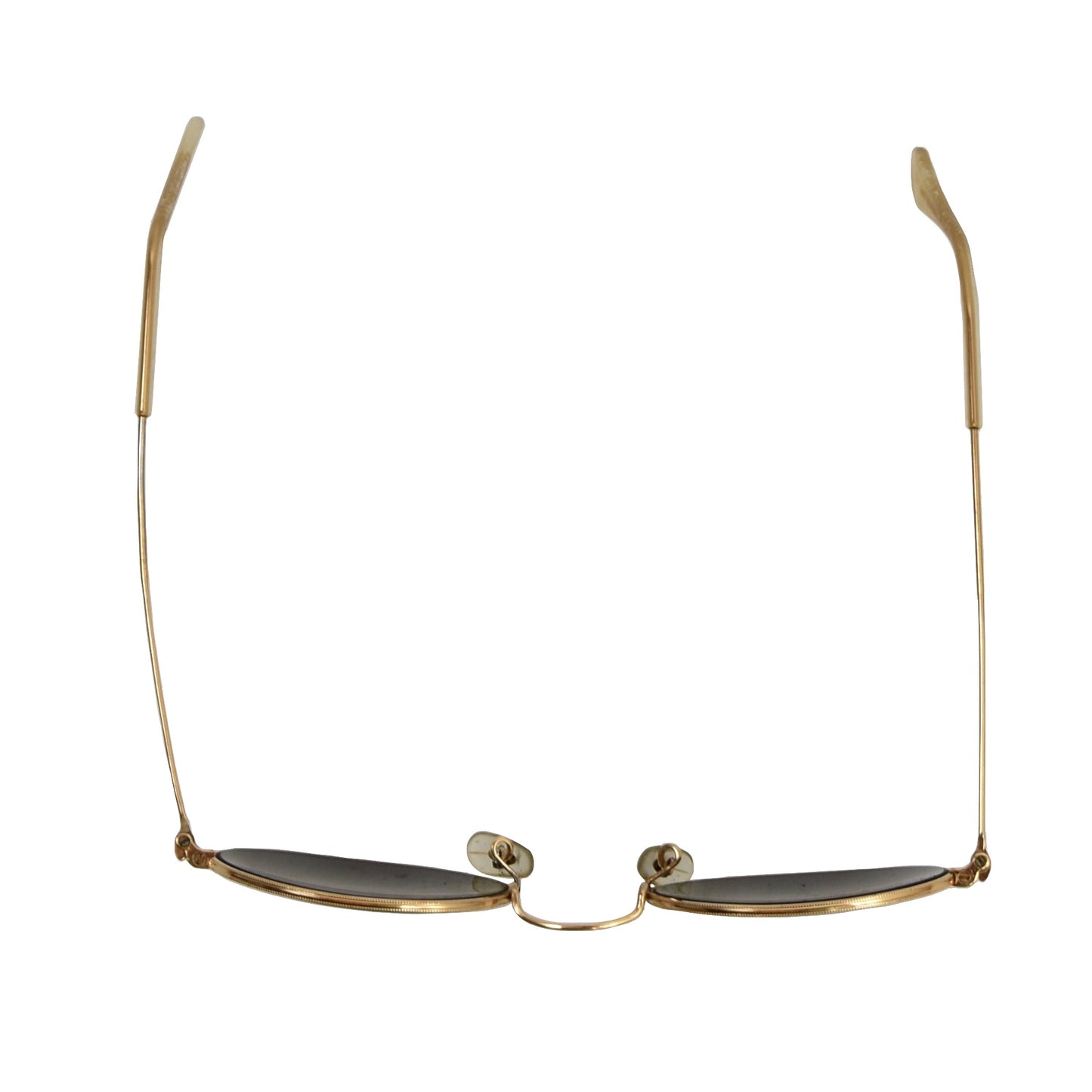 Bausch & Lomb Ray-Ban W0976 Runde Sonnenbrille - Gold