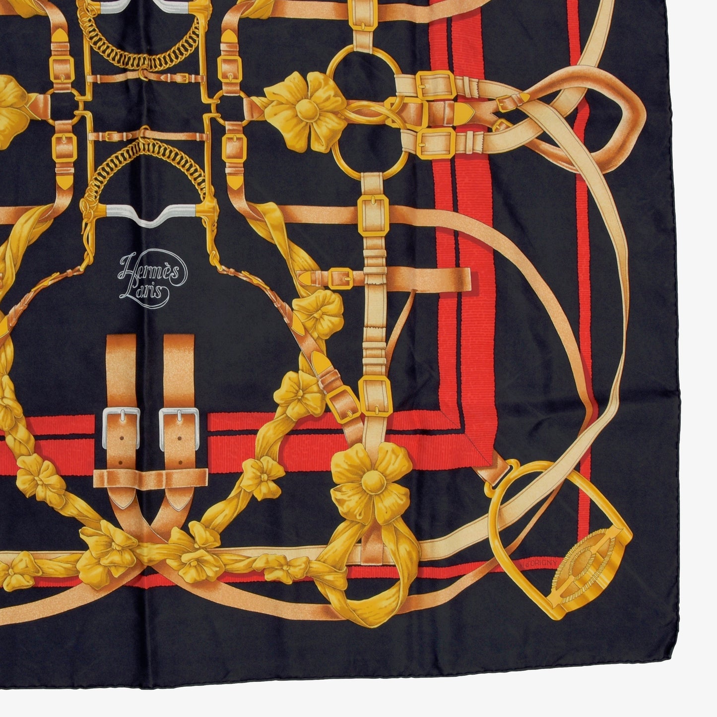 Hermès Paris Henri D'Origny Grand Manège Silk Scarf