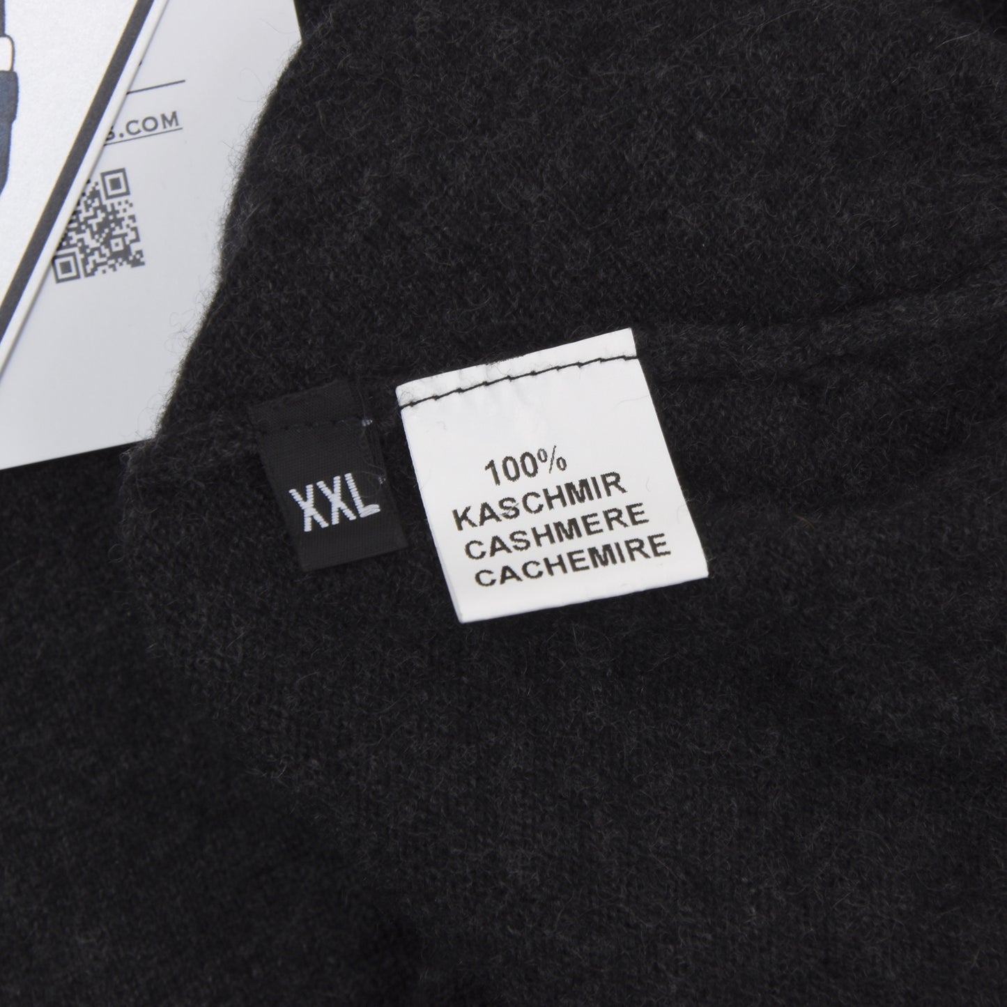 Royal Spencer Pullover aus 100 % Kaschmir – Anthrazit