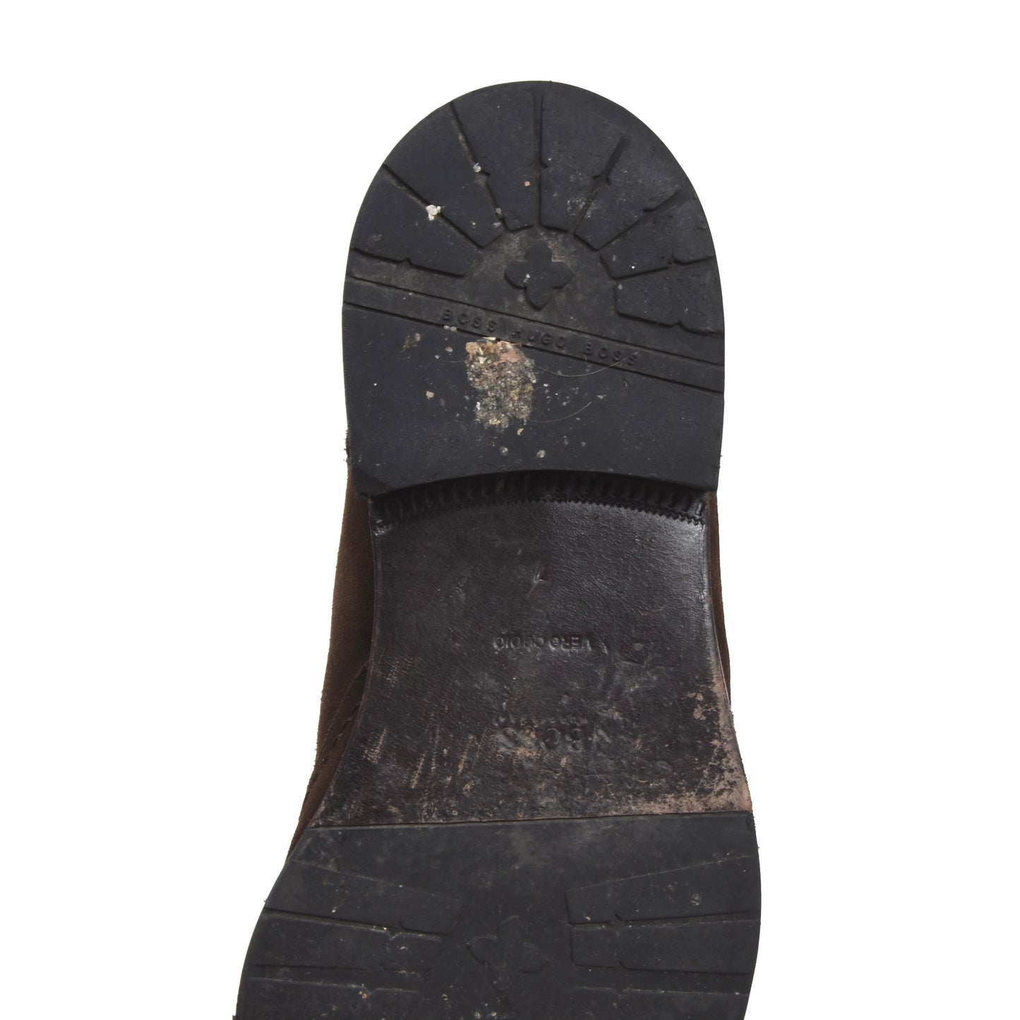 Hugo Boss Shearling Boots Size 7 - Brown