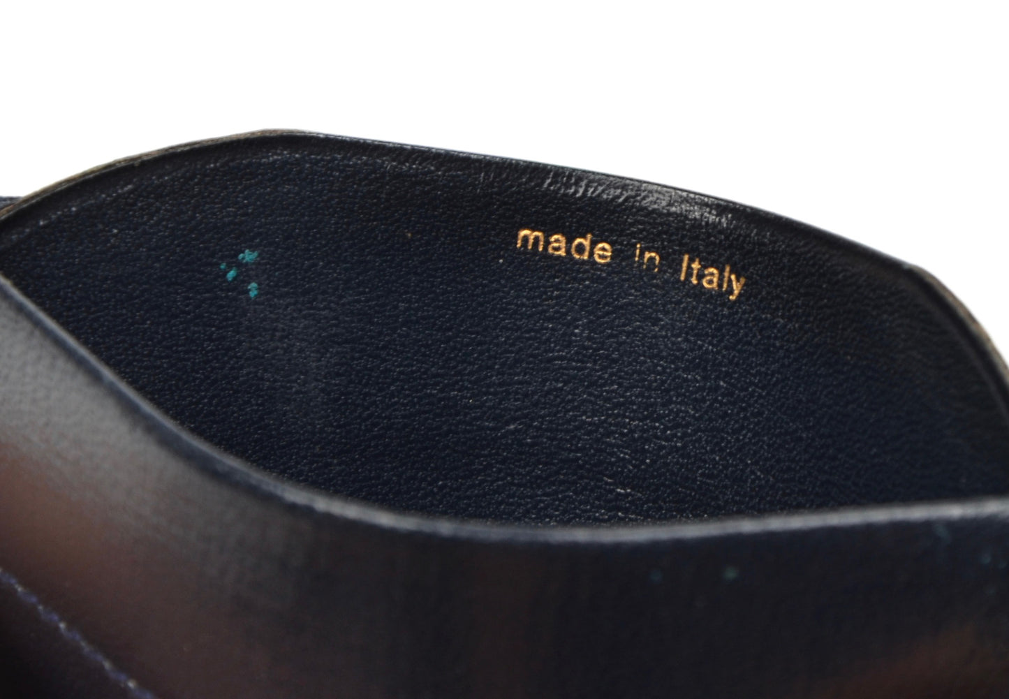 Valextra Milano Coin Wallet/Geldbörse - Marineblau