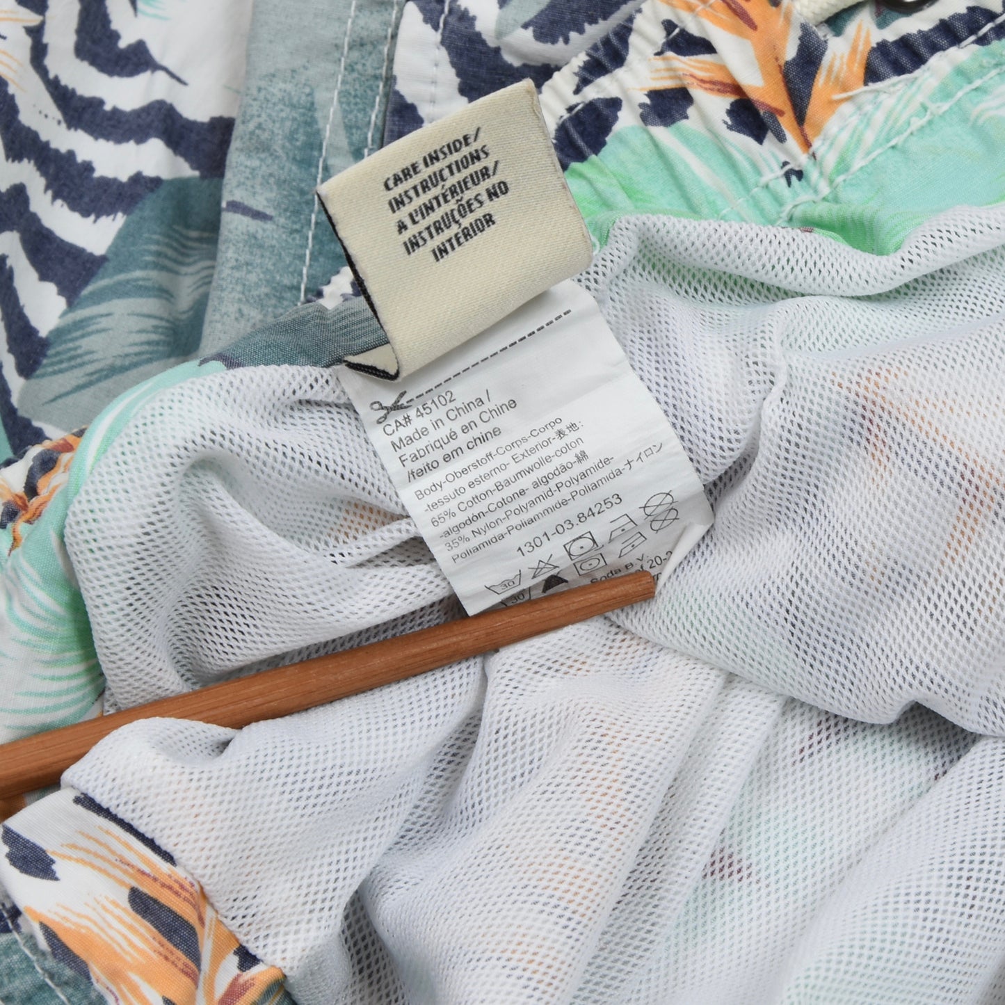 NEU Scotch & Soda Badeshorts/Trunks Größe M – Blumenmuster