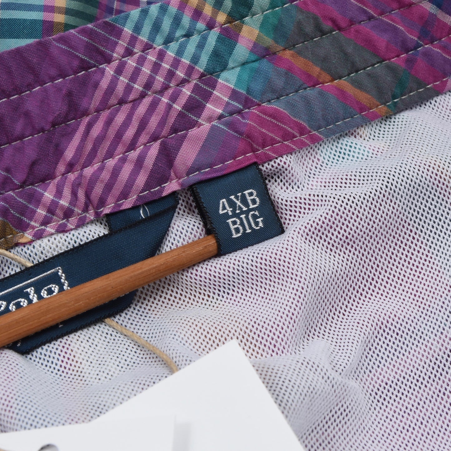 Polo Ralph Lauren Swim Shorts/Trunks Size 4XB BIG - Plaid