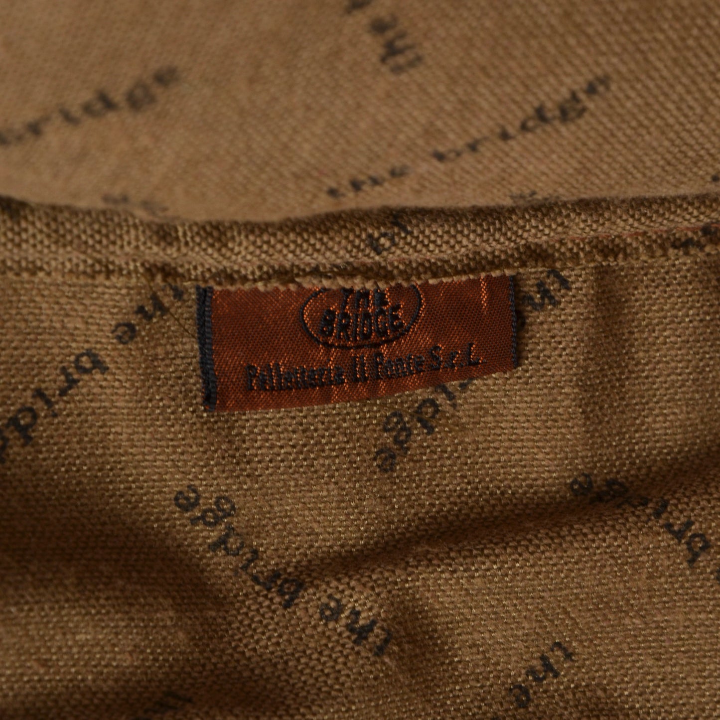 The Bridge Weekender/Duffle Bag - Brown Faux Crocodile