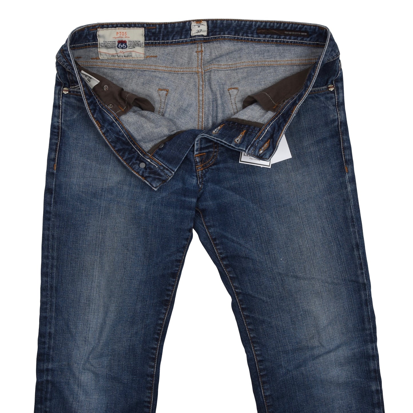 PT05 Route 66 Jeans Size 37 - Blue